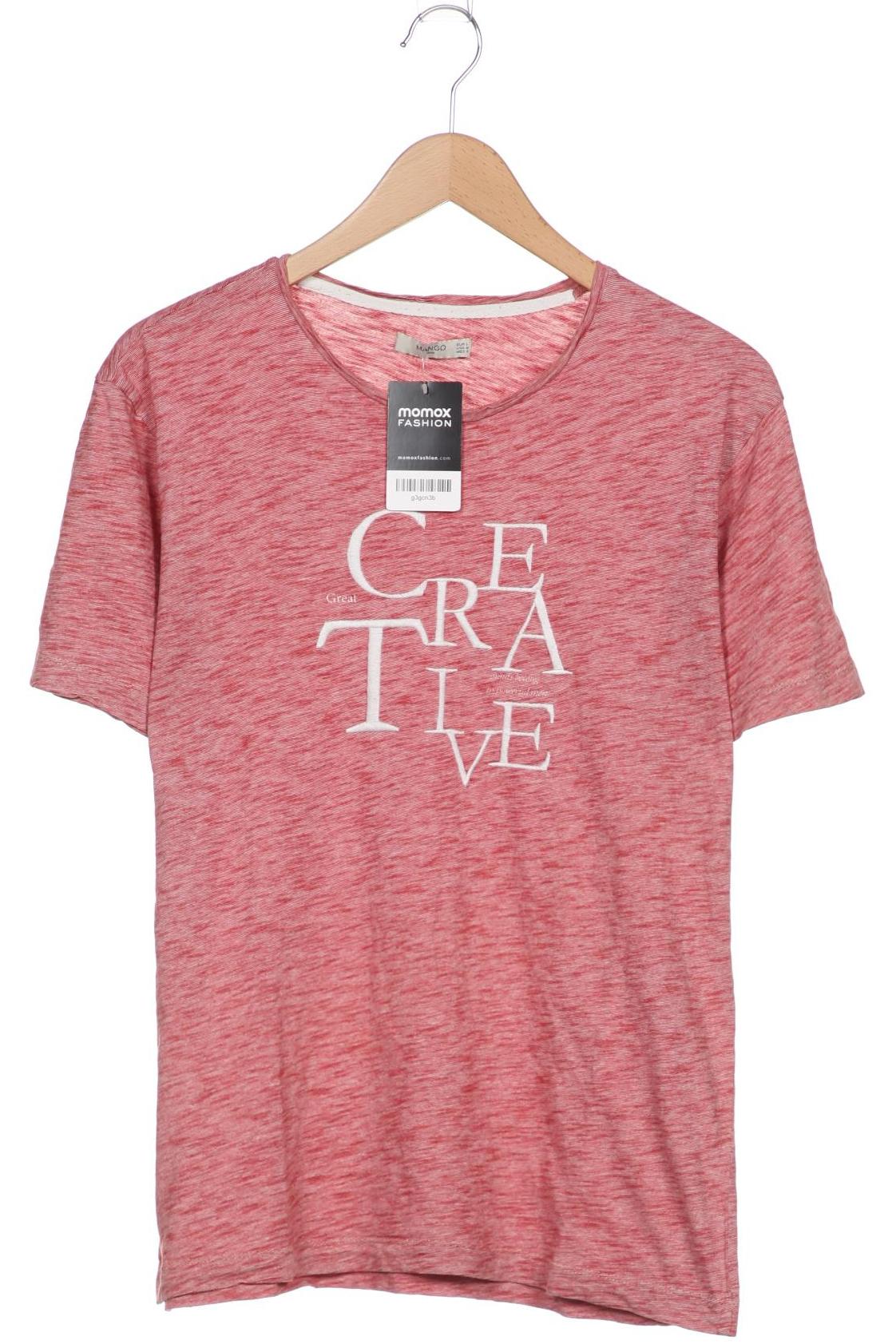 

Mango MAN Herren T-Shirt, bordeaux, Gr. 52
