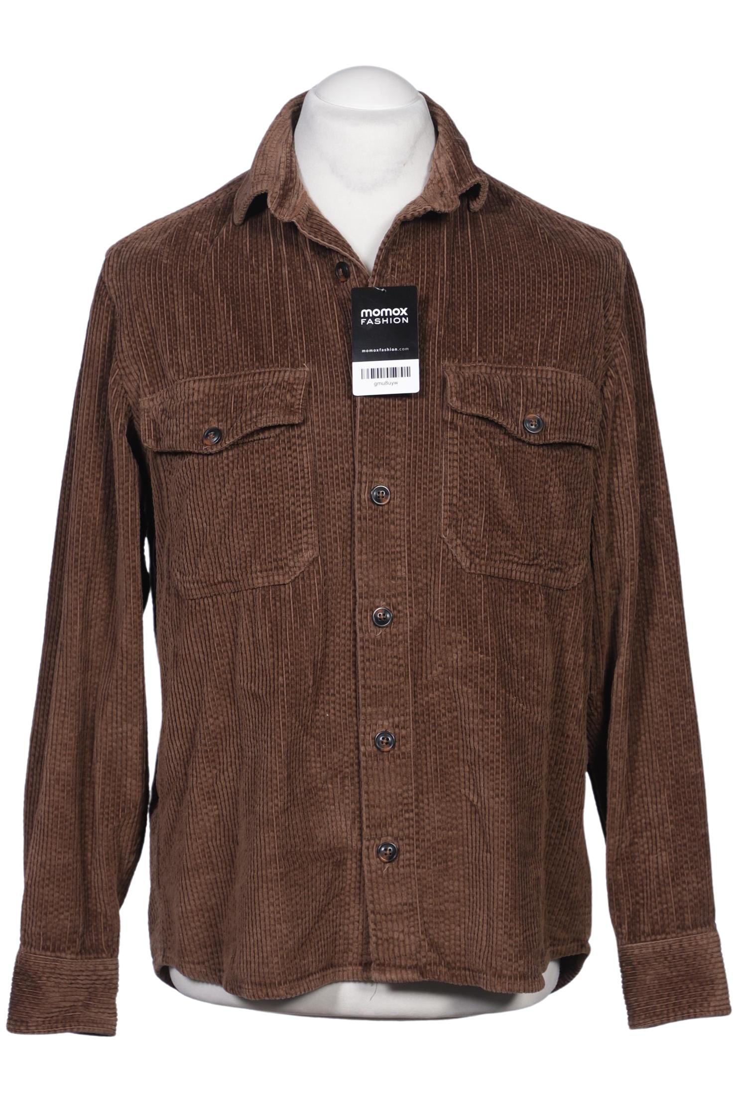 

Mango MAN Herren Hemd, braun, Gr. 52