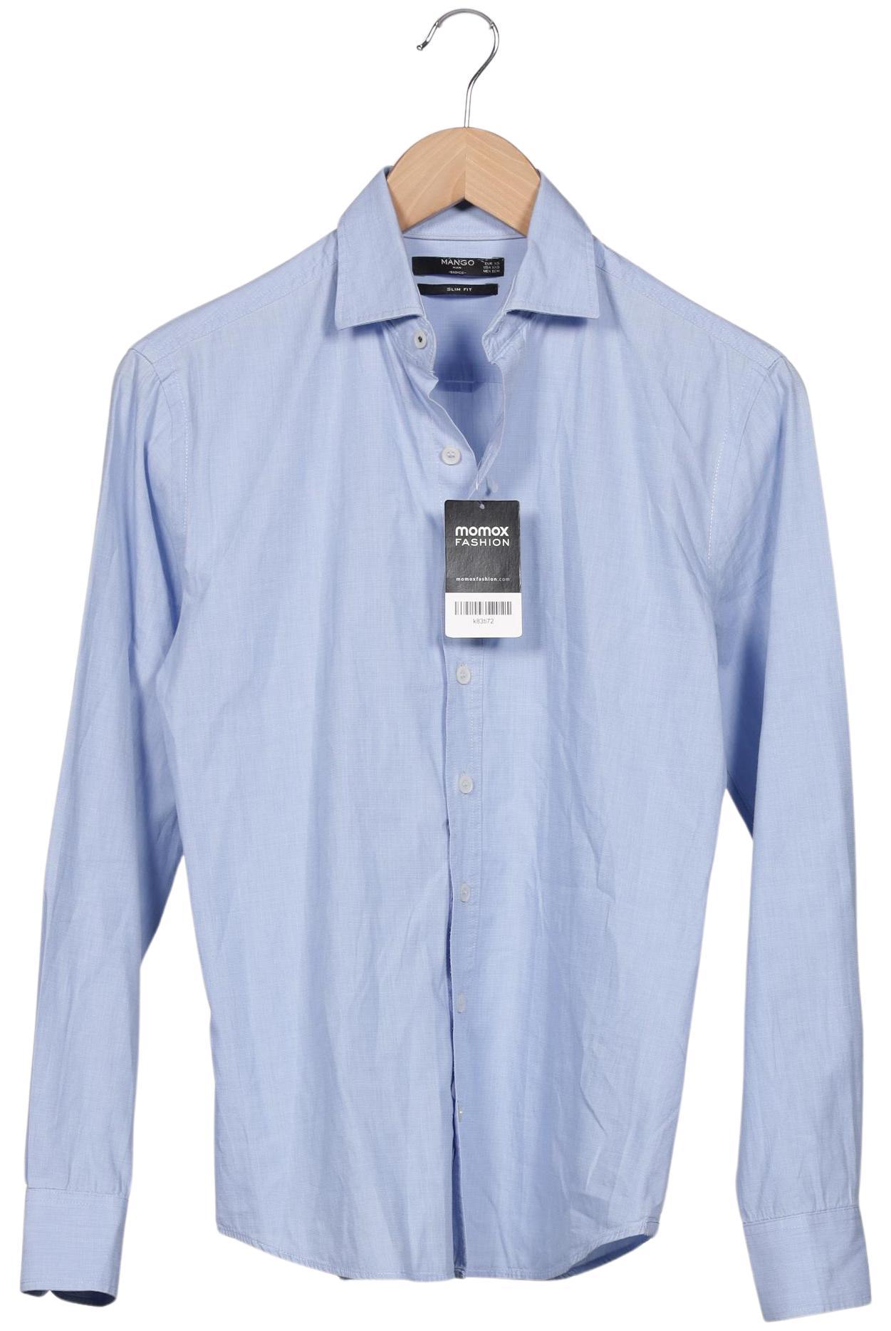 

Mango MAN Herren Hemd, blau, Gr. 44
