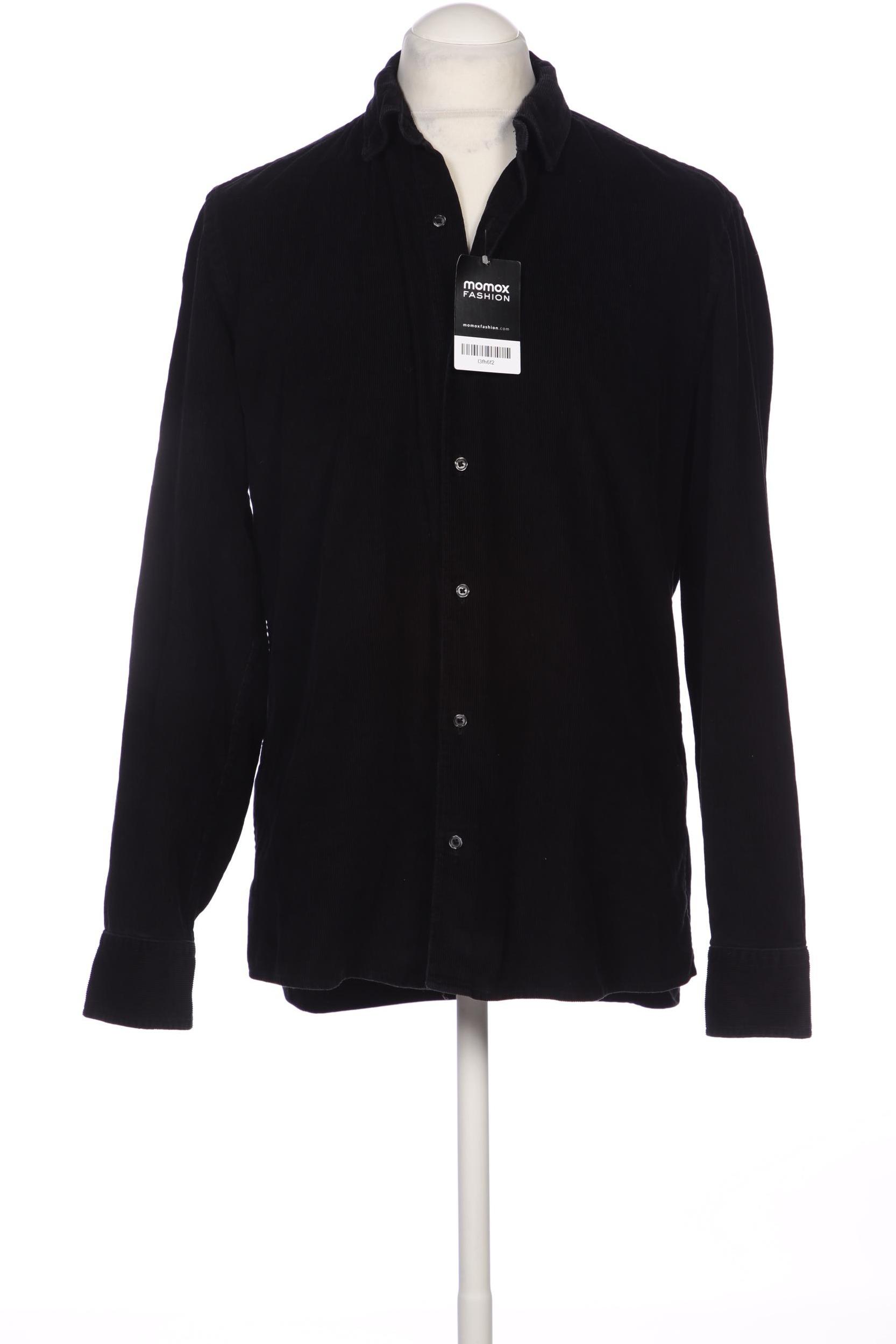 

Mango MAN Herren Hemd, schwarz, Gr. 52
