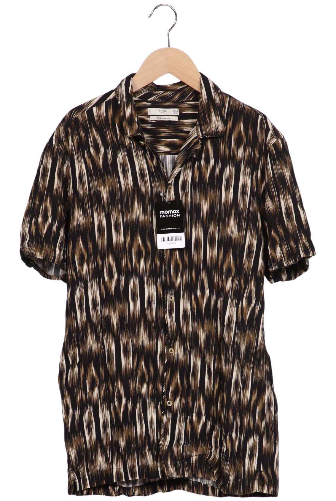 

Mango MAN Herren Hemd, braun, Gr. 46