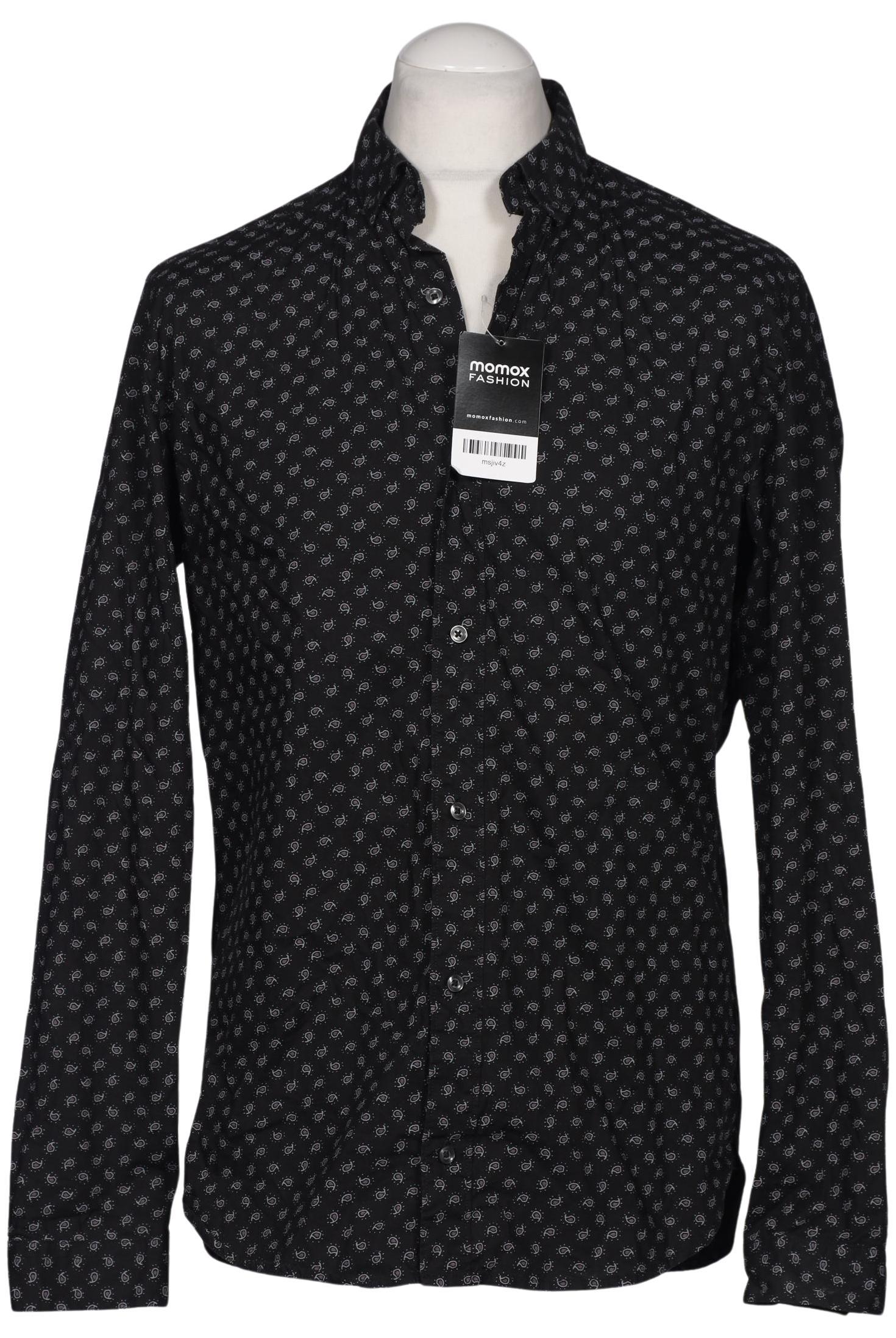 

Mango MAN Herren Hemd, schwarz, Gr. 48