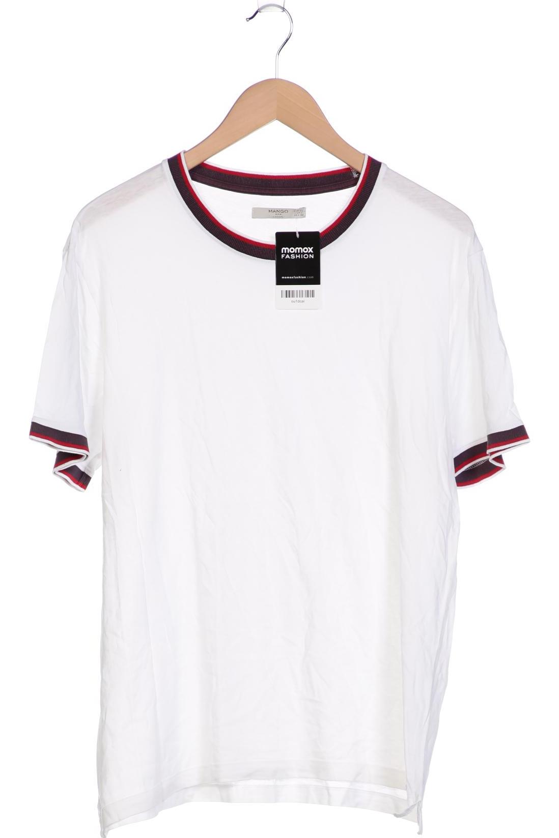

MANGO MAN Herren T-Shirt, weiß