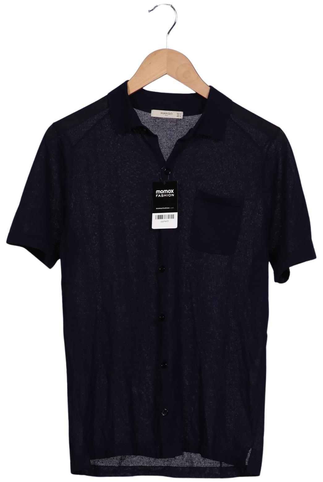 Thumbnail - Mango MAN Herren Hemd, marineblau, Gr. 48