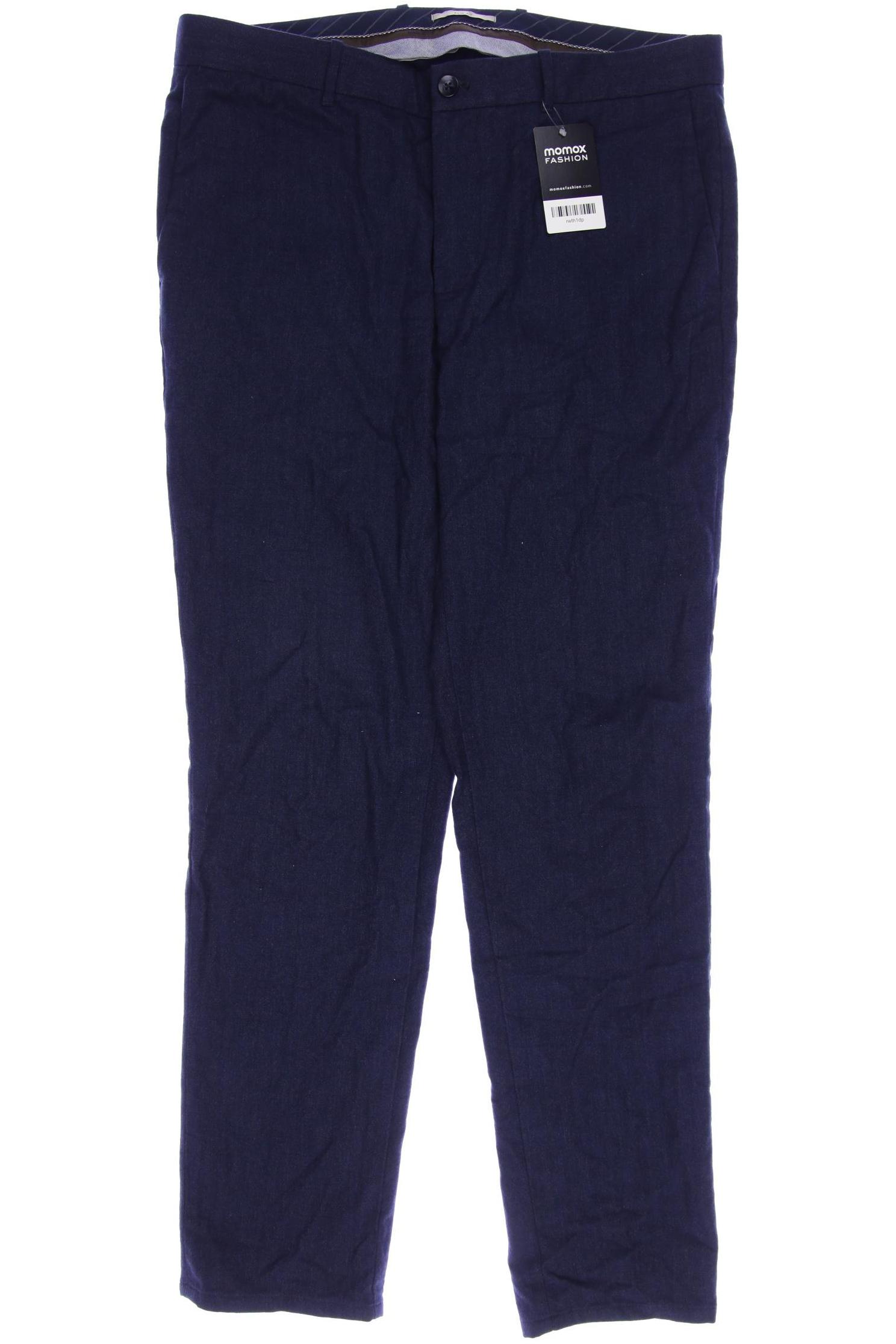

MANGO MAN Herren Stoffhose, marineblau