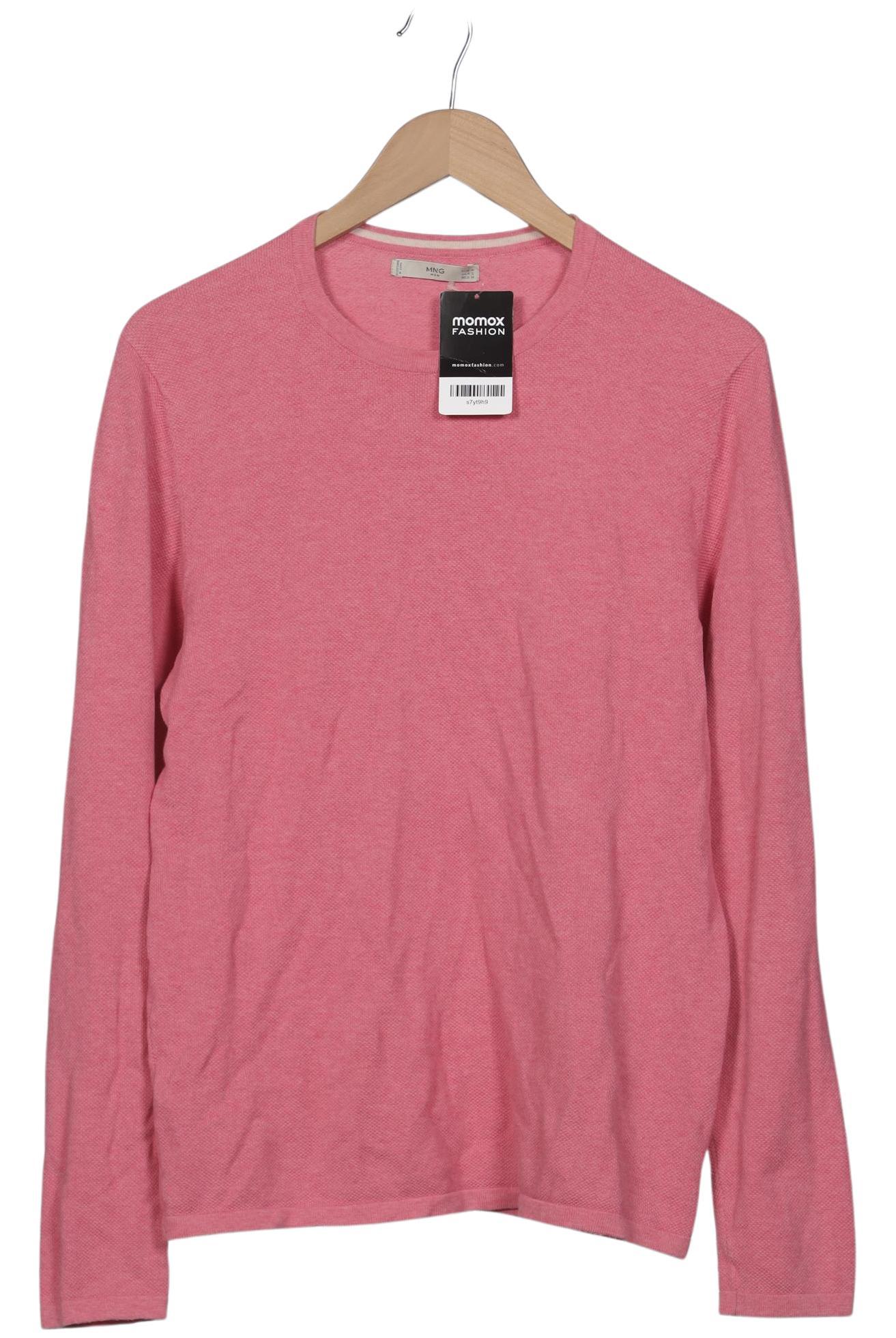 

Mango MAN Herren Pullover, pink, Gr. 48