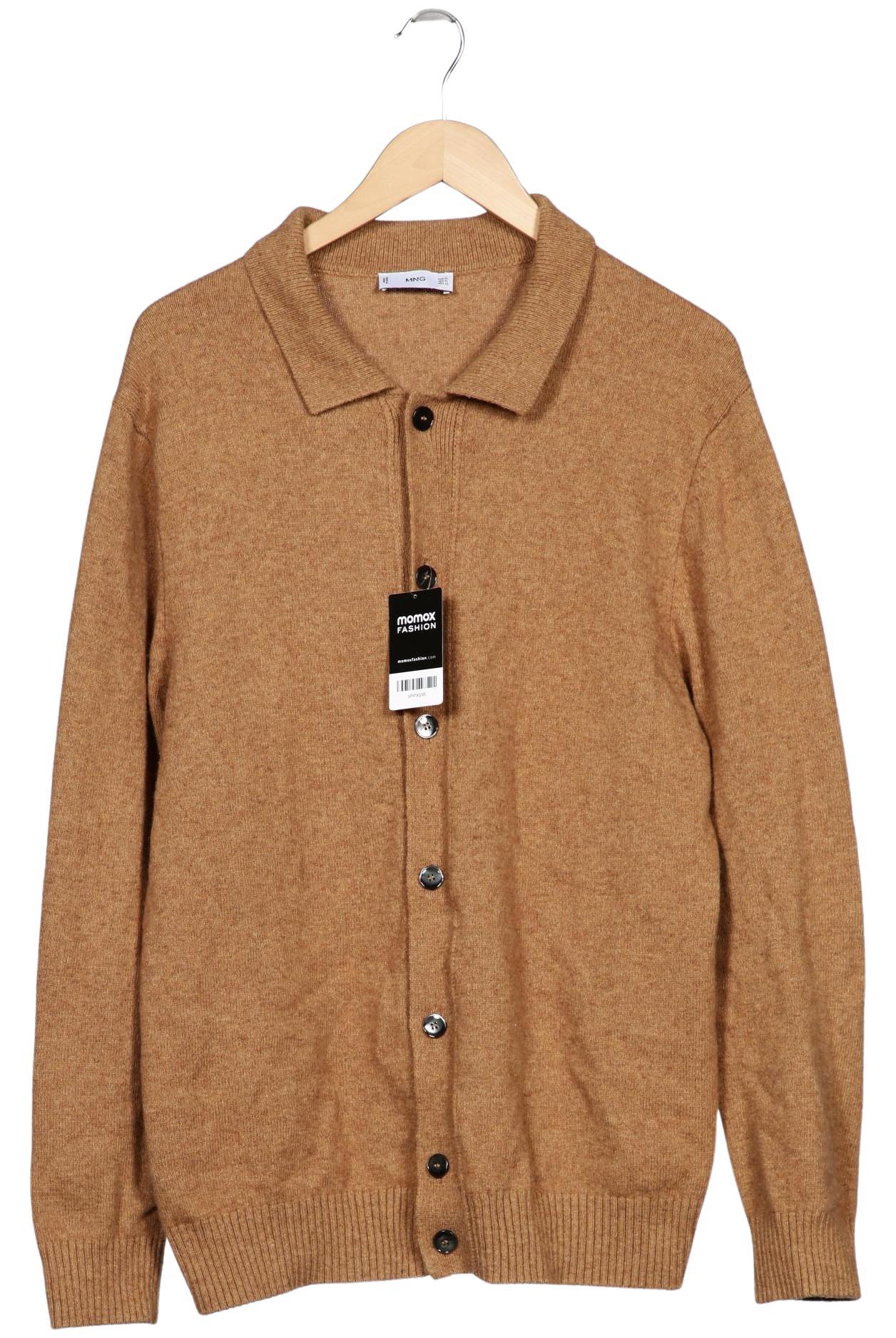 

Mango MAN Herren Strickjacke, braun, Gr. 54