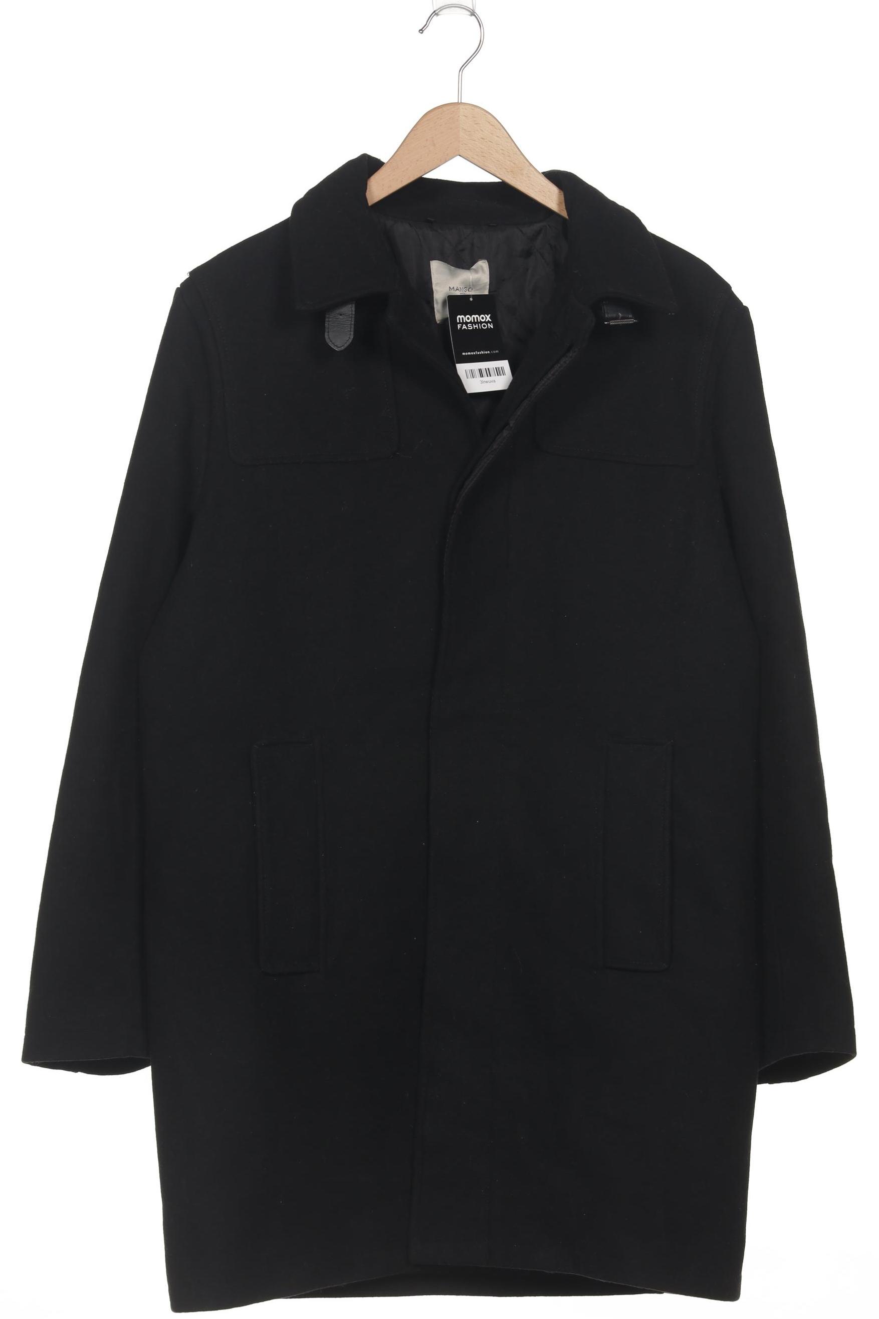 

Mango MAN Herren Mantel, schwarz, Gr. 48