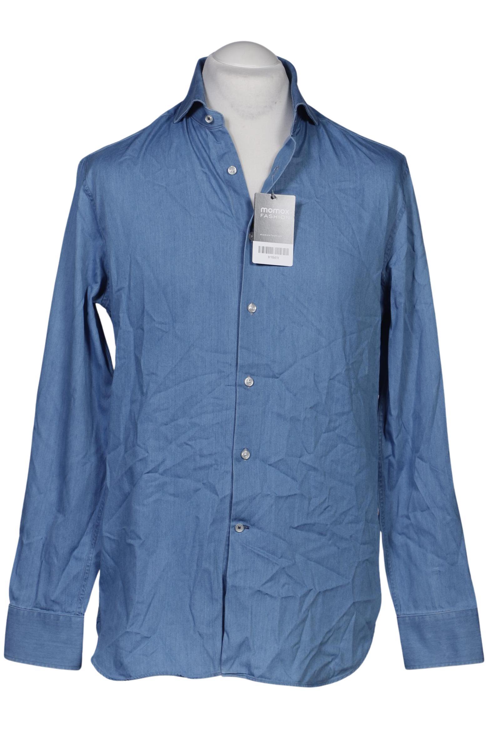 

Mango MAN Herren Hemd, blau, Gr. 48