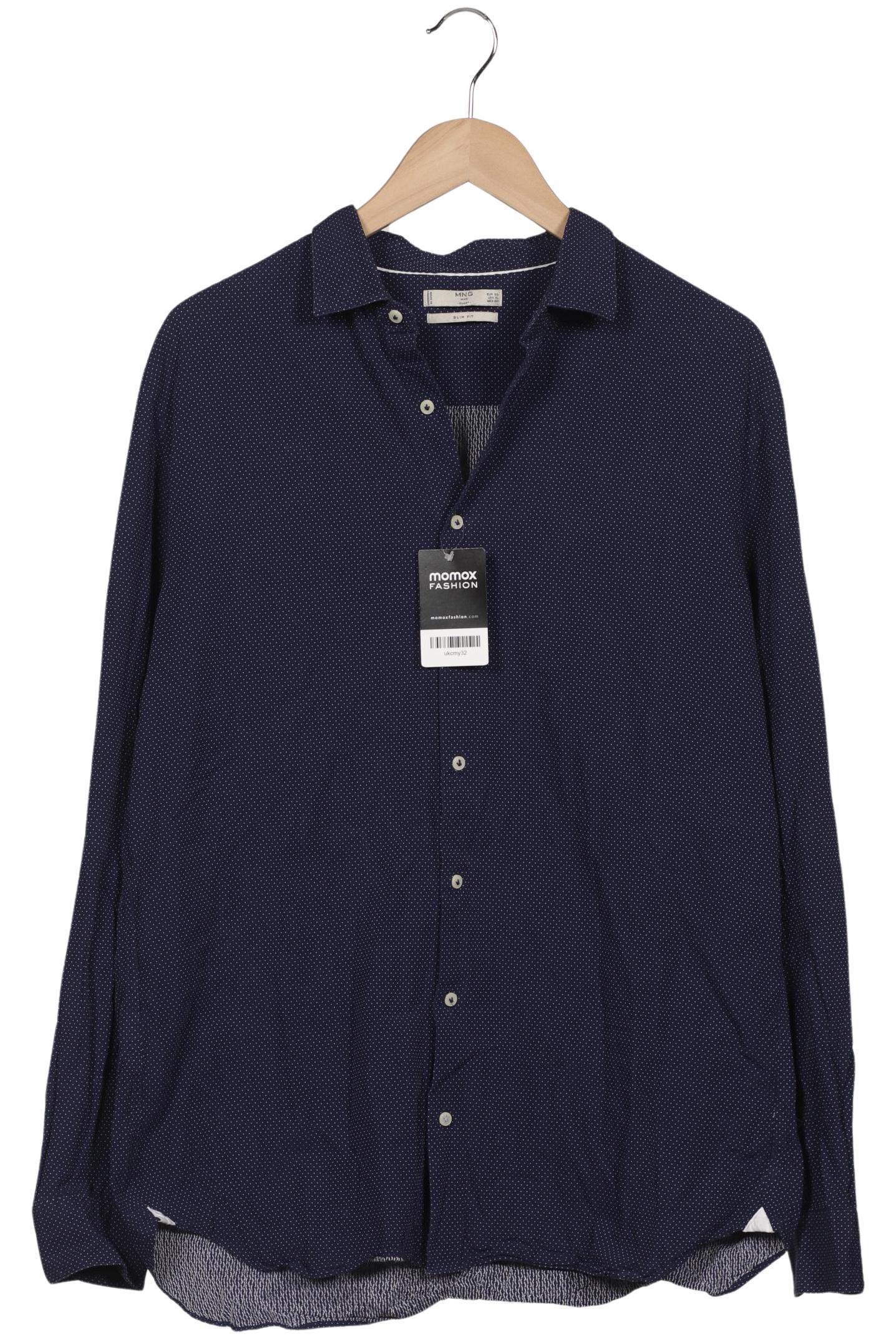 

Mango MAN Herren Hemd, marineblau, Gr. 56