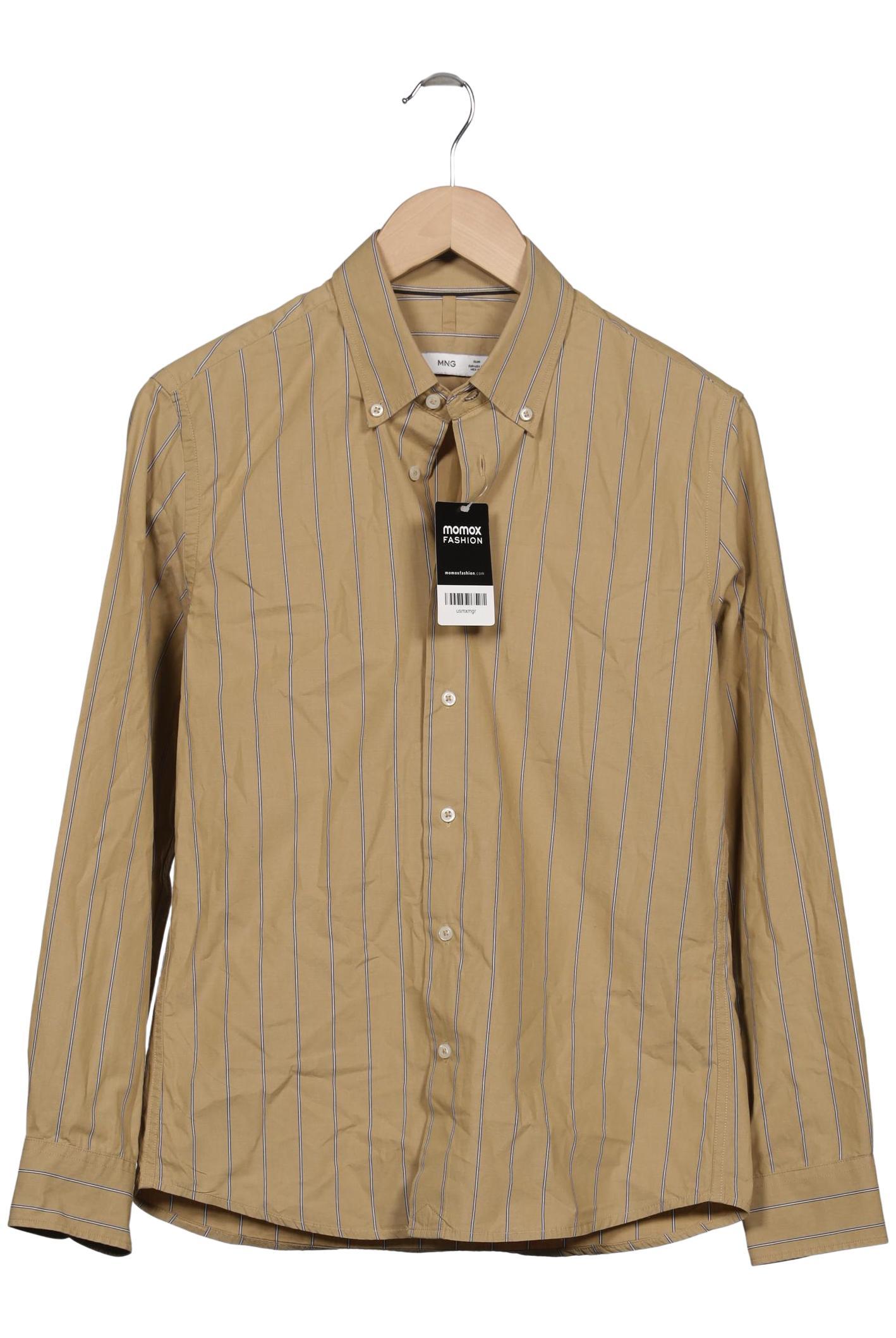 

Mango MAN Herren Hemd, beige, Gr. 44