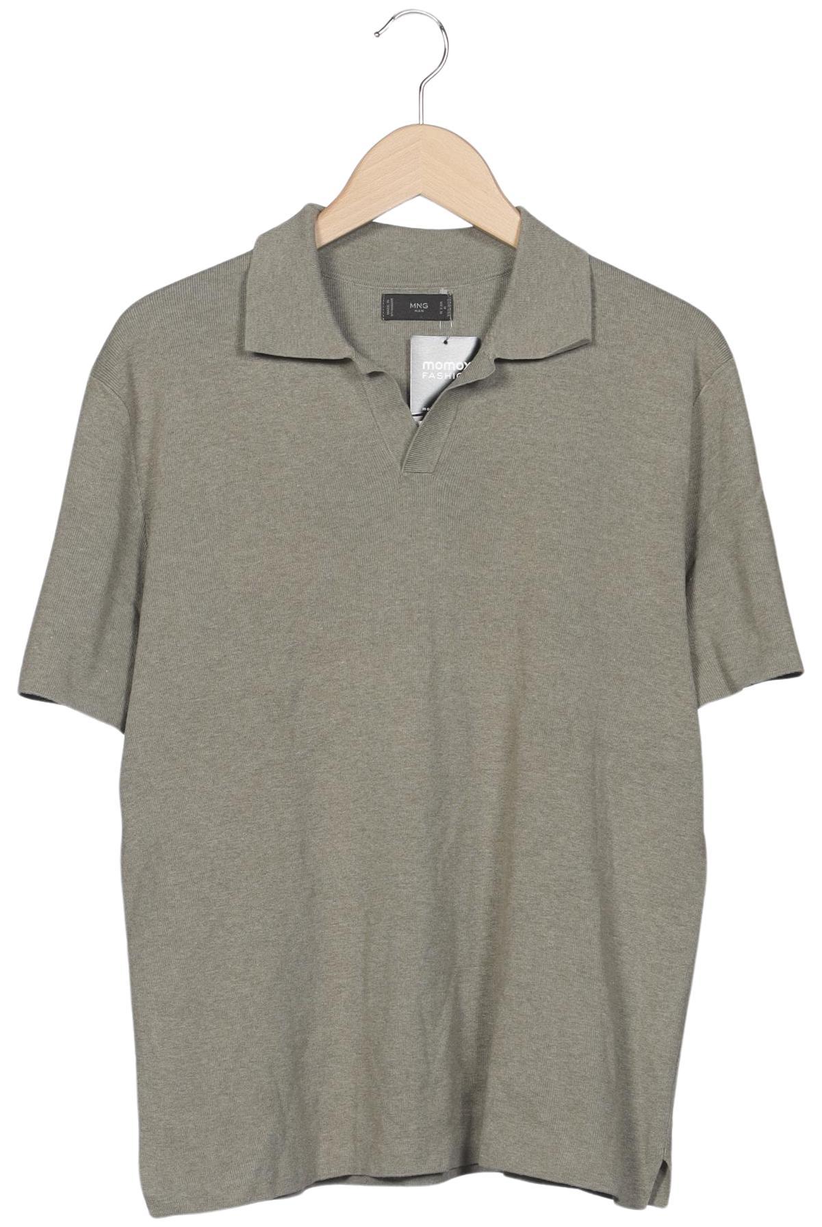 

Mango MAN Herren Poloshirt, grün, Gr. 48
