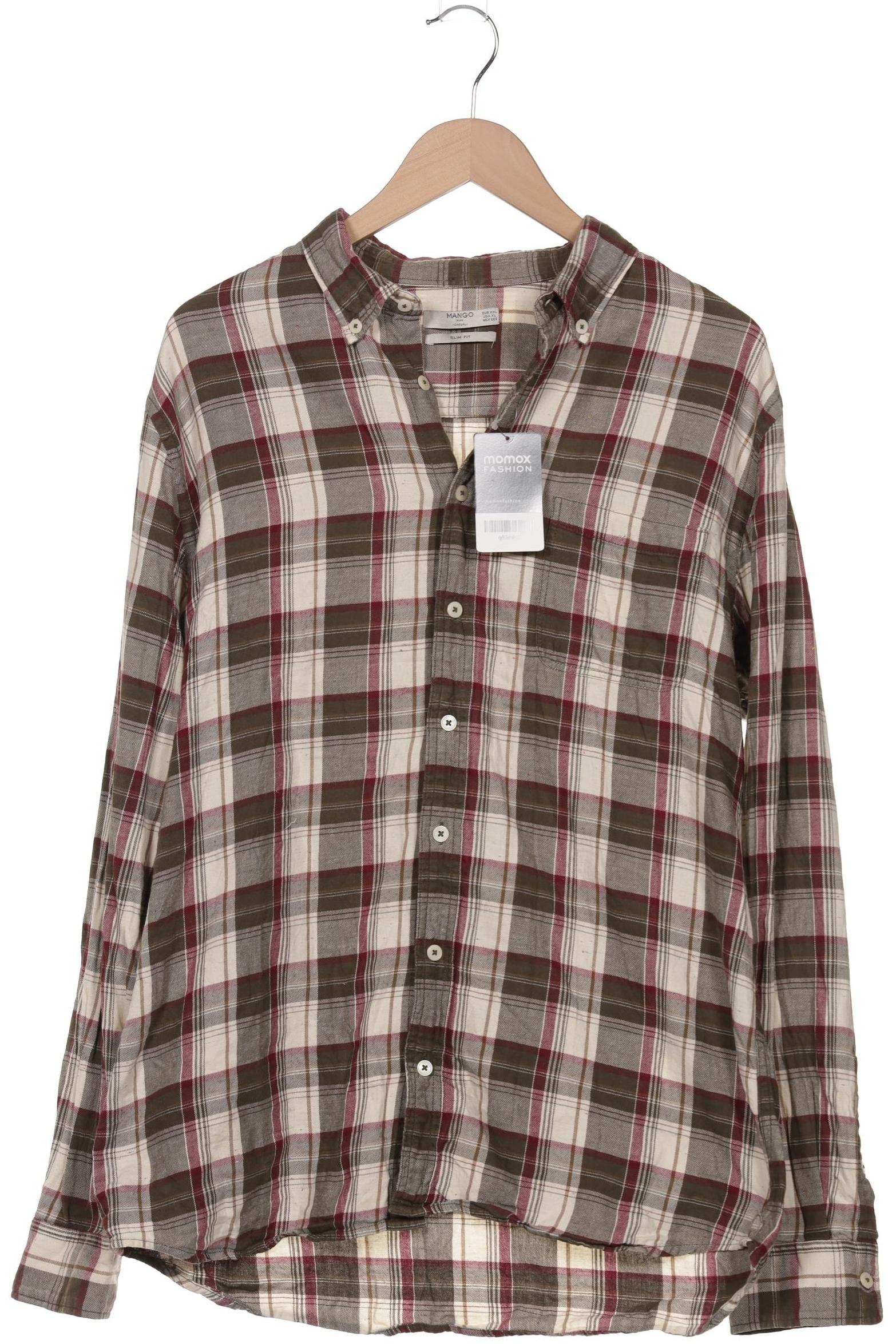 

Mango MAN Herren Hemd, grün, Gr. 56