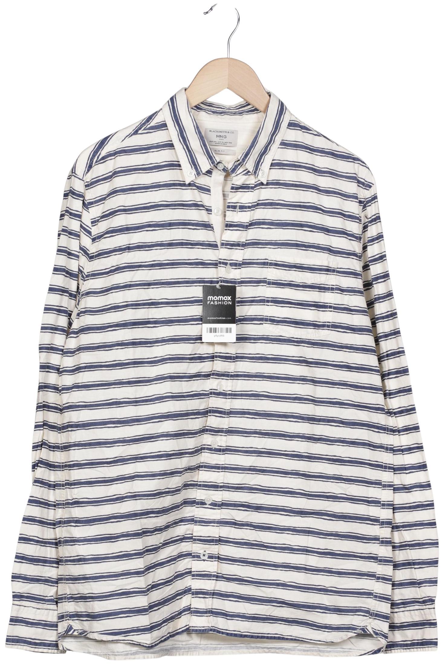 

Mango MAN Herren Hemd, beige, Gr. 56