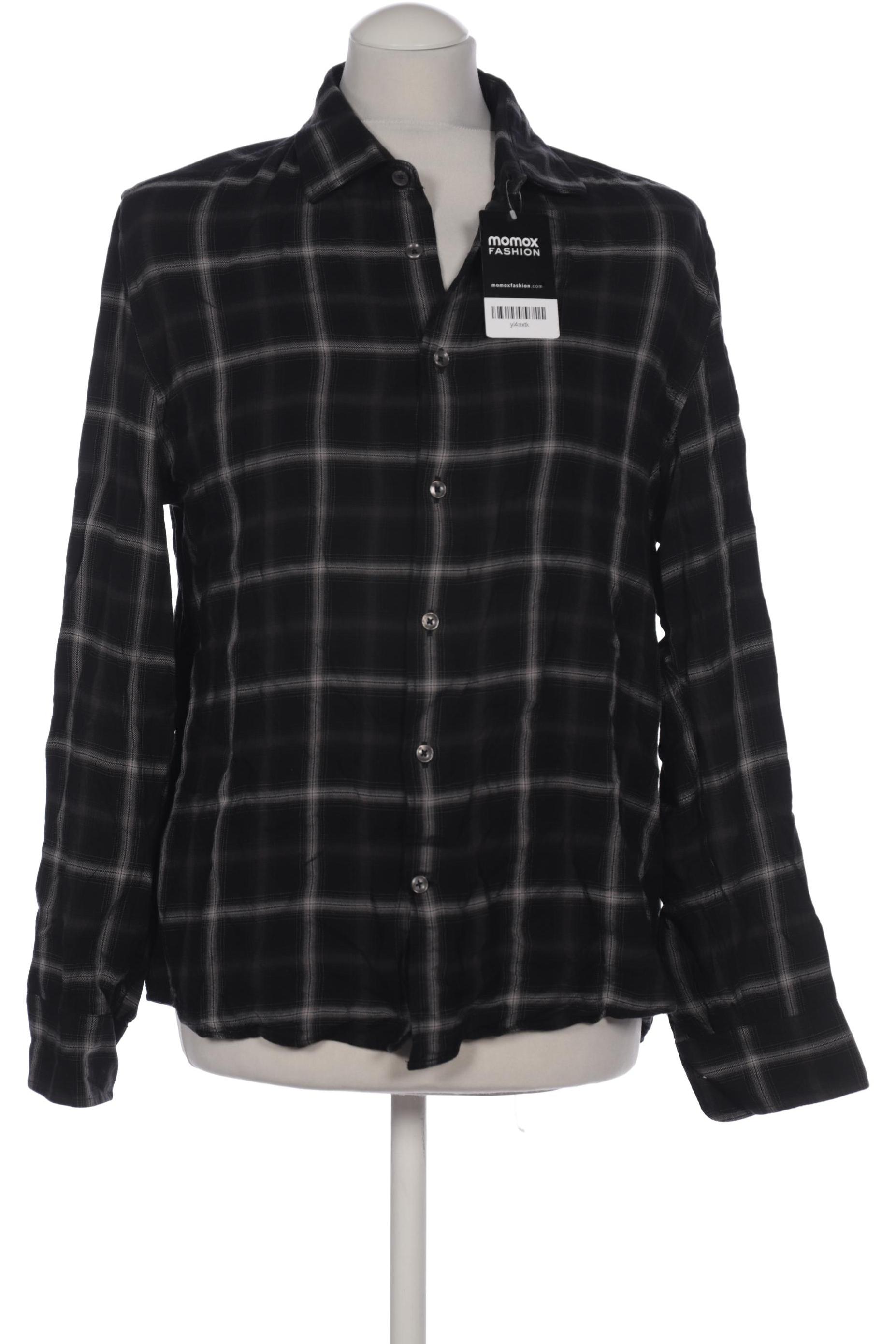 

MANGO MAN Herren Hemd, schwarz