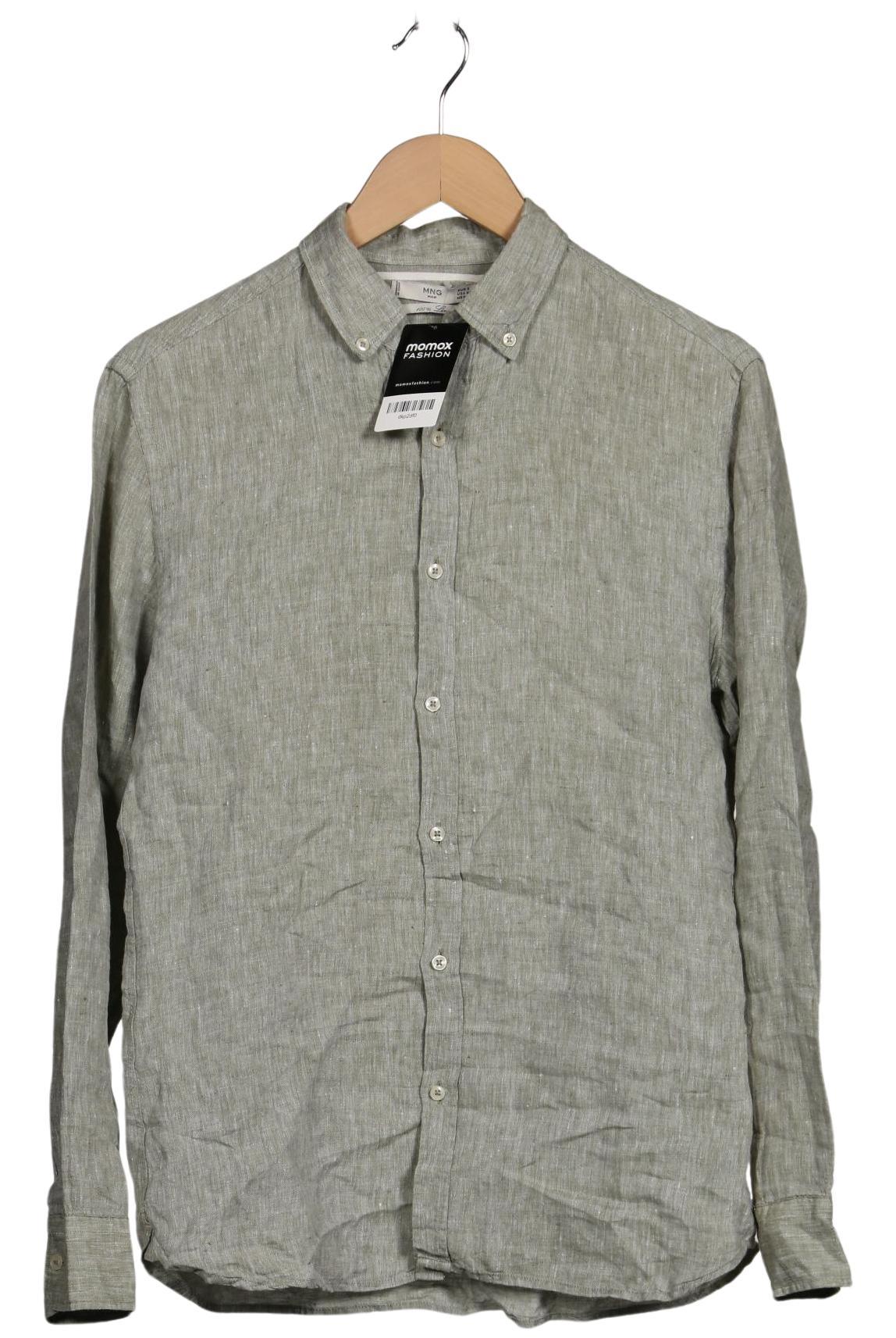 

Mango MAN Herren Hemd, grün, Gr. 46