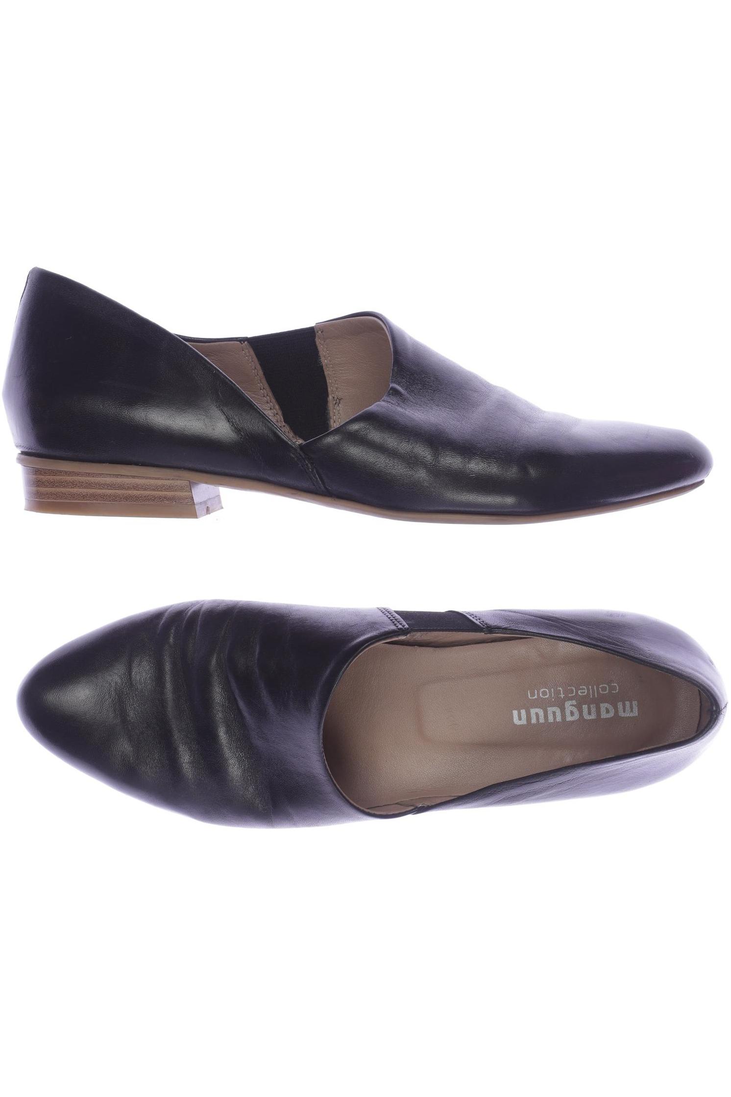 

Manguun Damen Halbschuh, schwarz