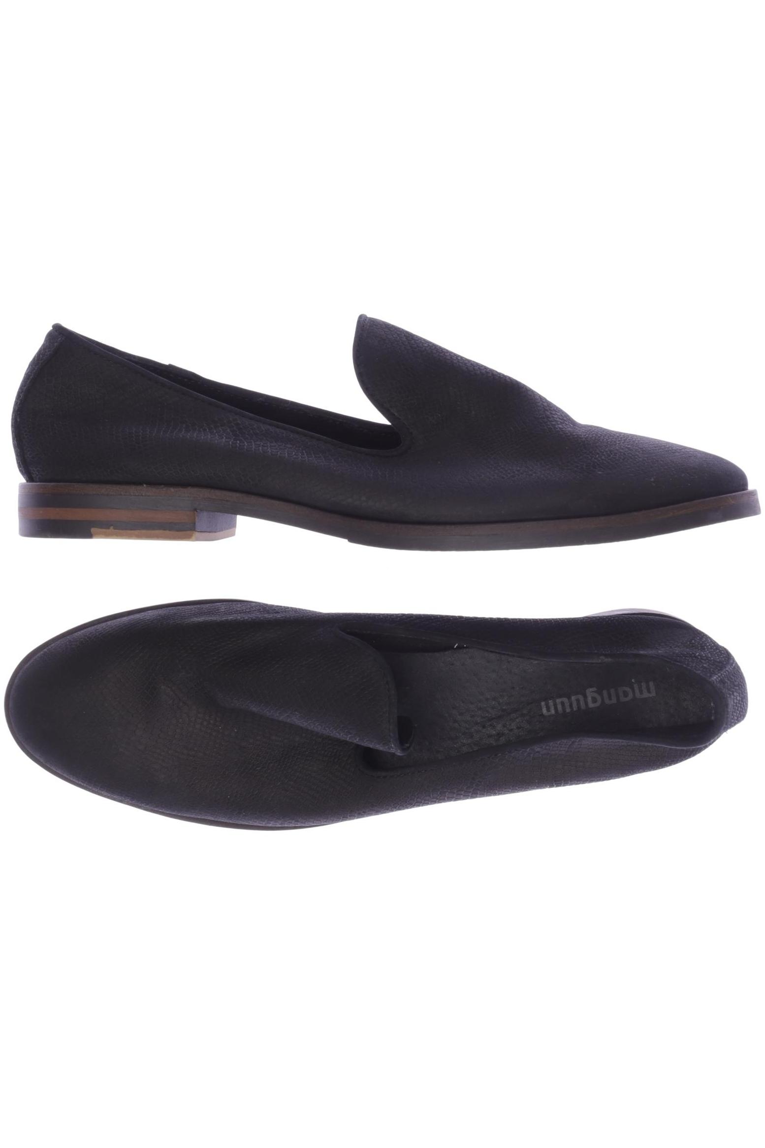 

Manguun Damen Halbschuh, schwarz