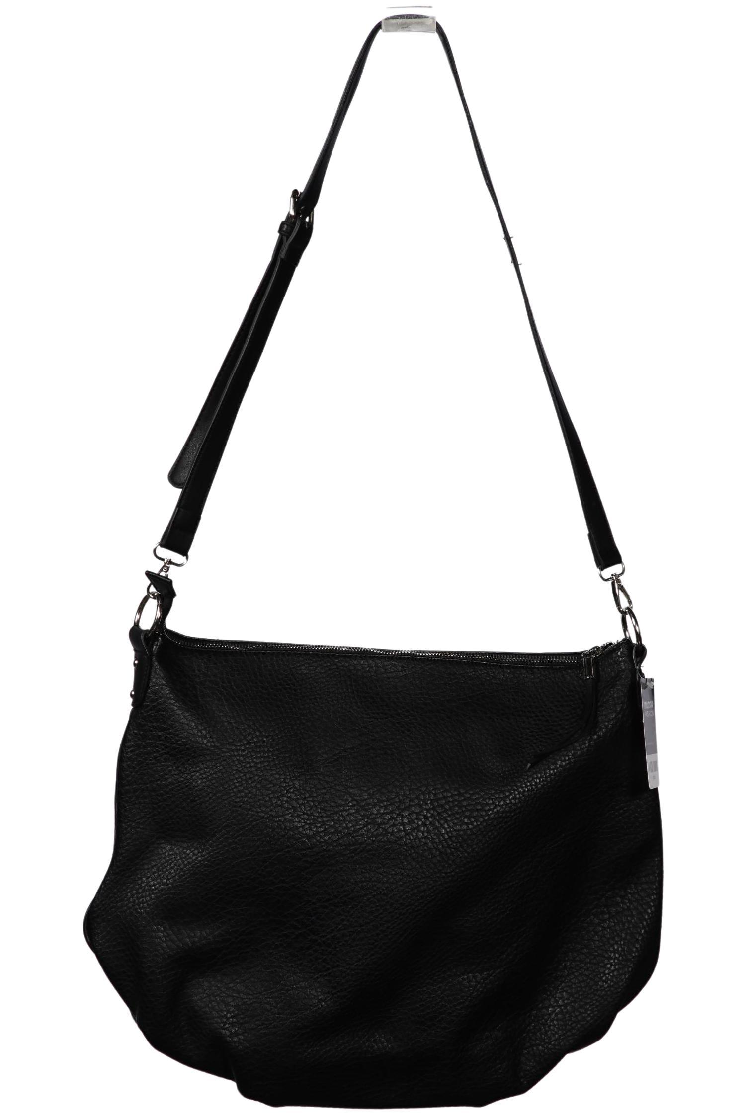 

Manguun Damen Handtasche, schwarz, Gr.