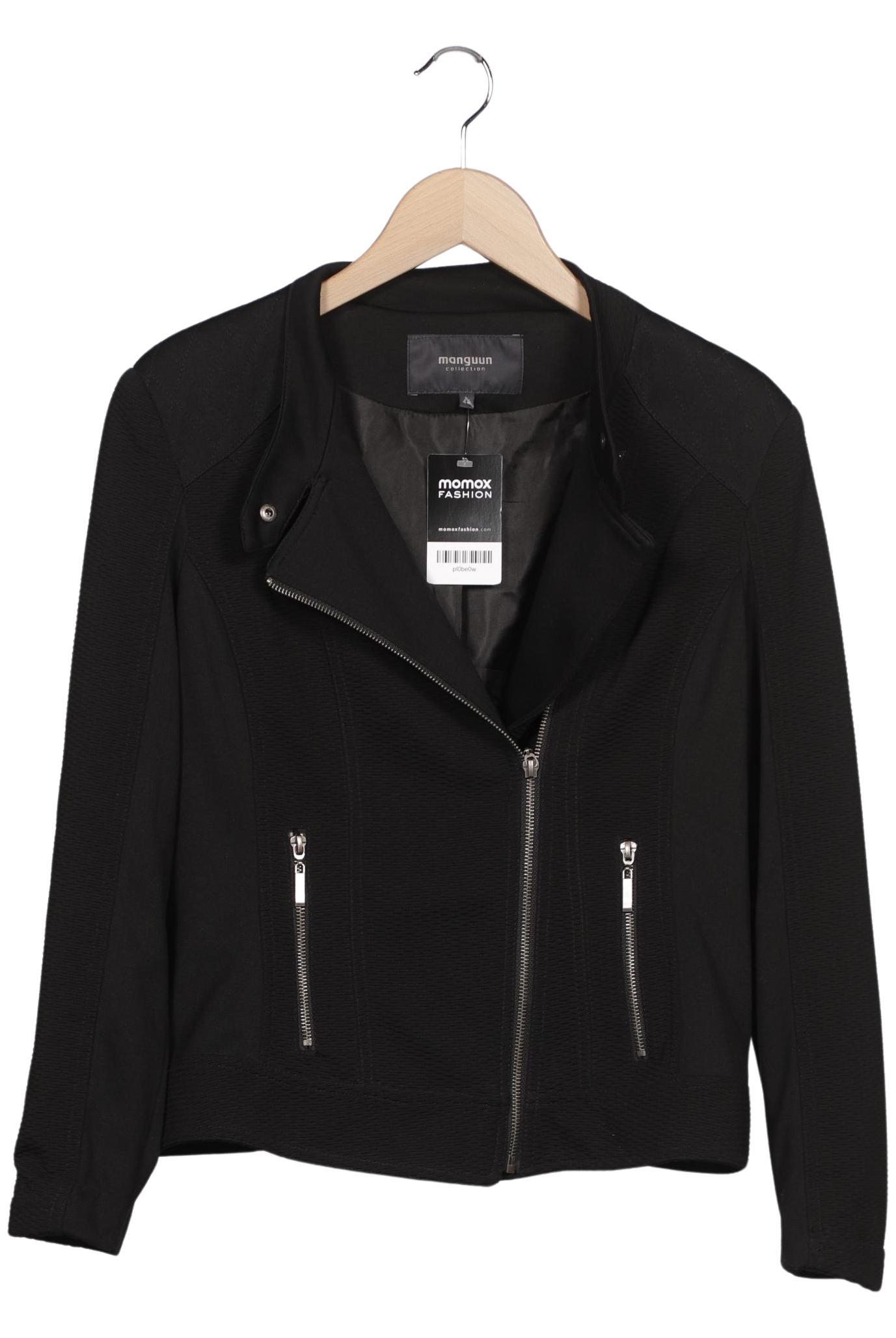 

Manguun Damen Jacke, schwarz, Gr. 44