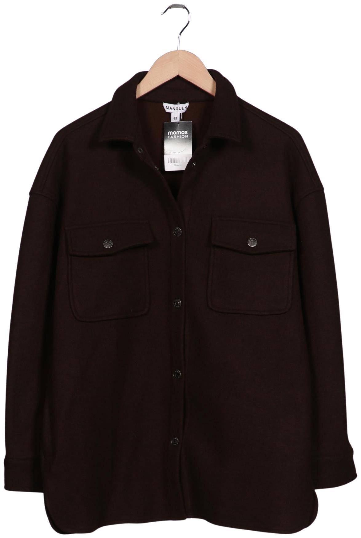 

Manguun Damen Jacke, braun, Gr. 42