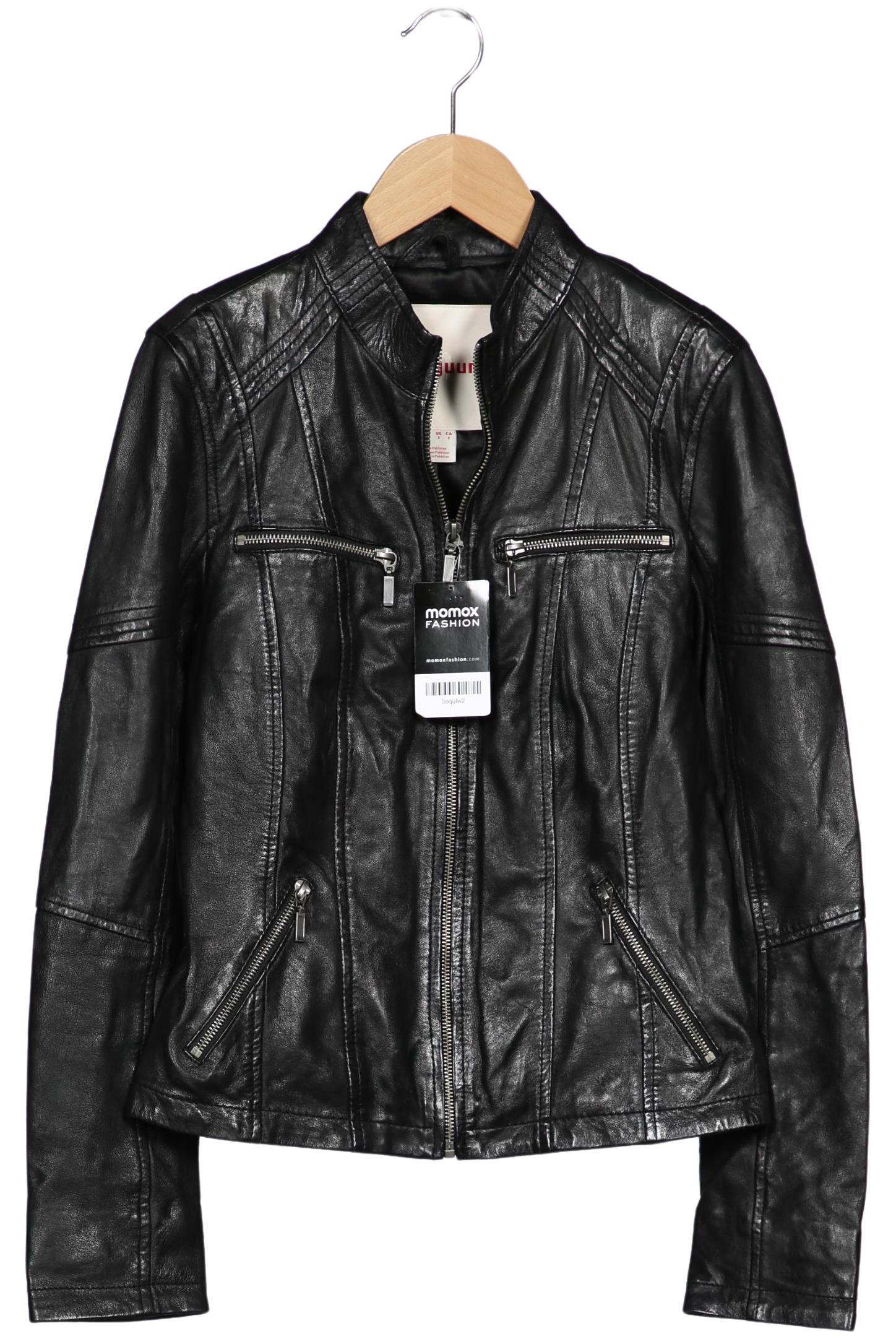 

Manguun Damen Jacke, schwarz, Gr. 38