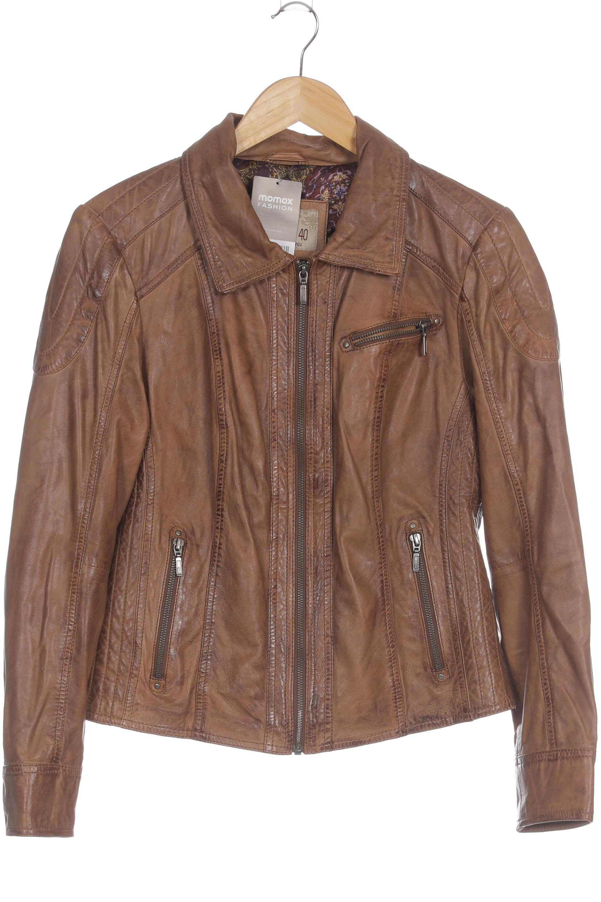 

Manguun Damen Jacke, braun, Gr. 40