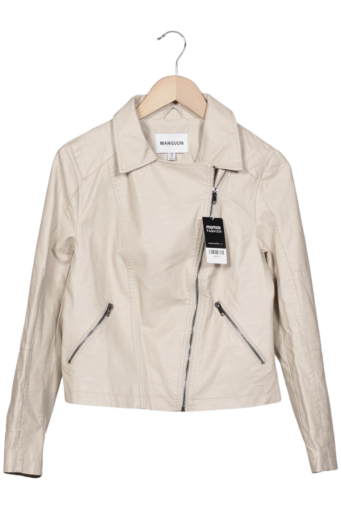 

Manguun Damen Jacke, beige, Gr. 38