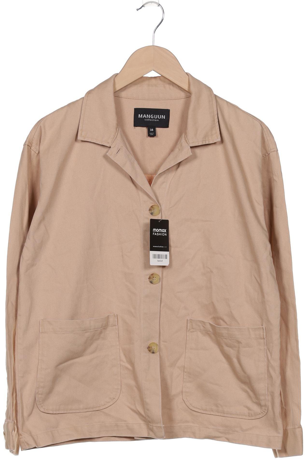 

Manguun Damen Jacke, beige, Gr. 38