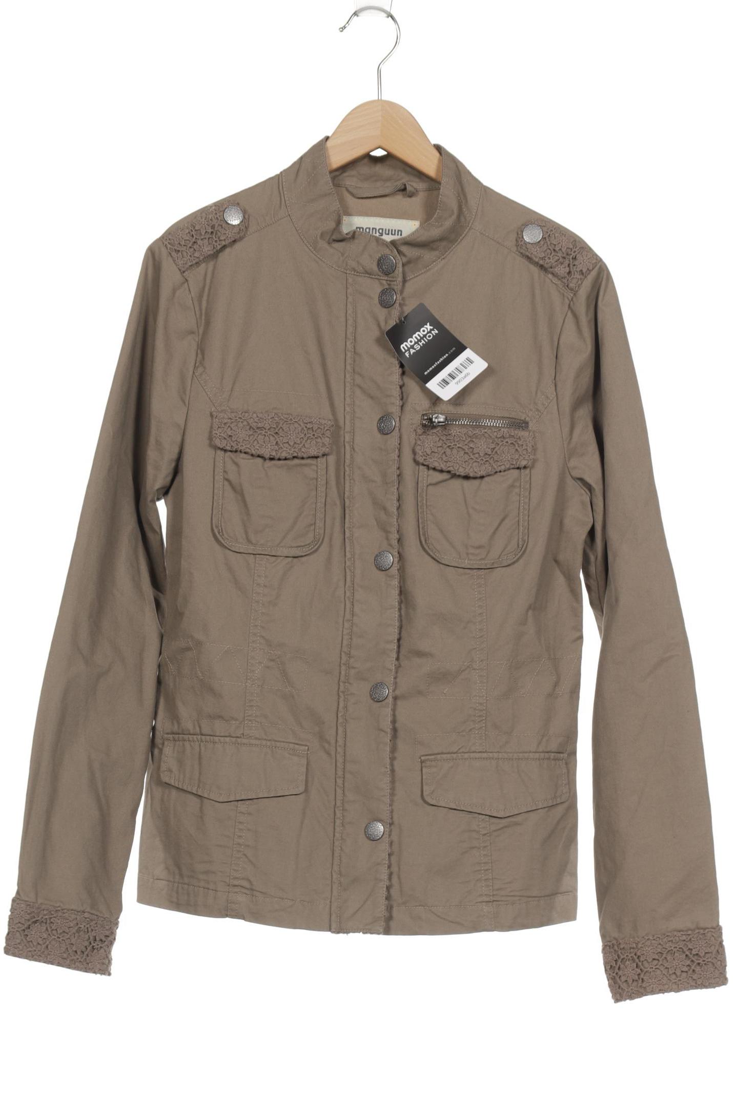 

Manguun Damen Jacke, braun, Gr. 36