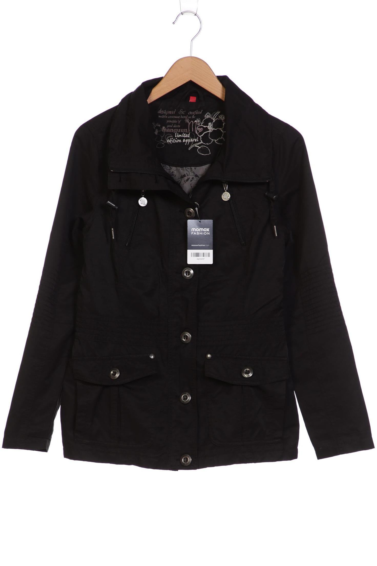 

Manguun Damen Jacke, schwarz, Gr. 38