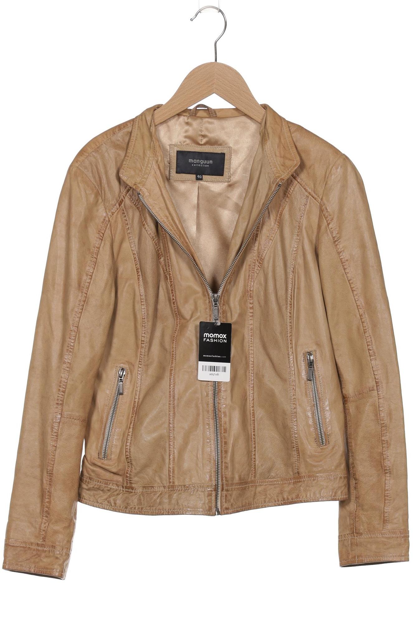 

Manguun Damen Jacke, beige, Gr. 40