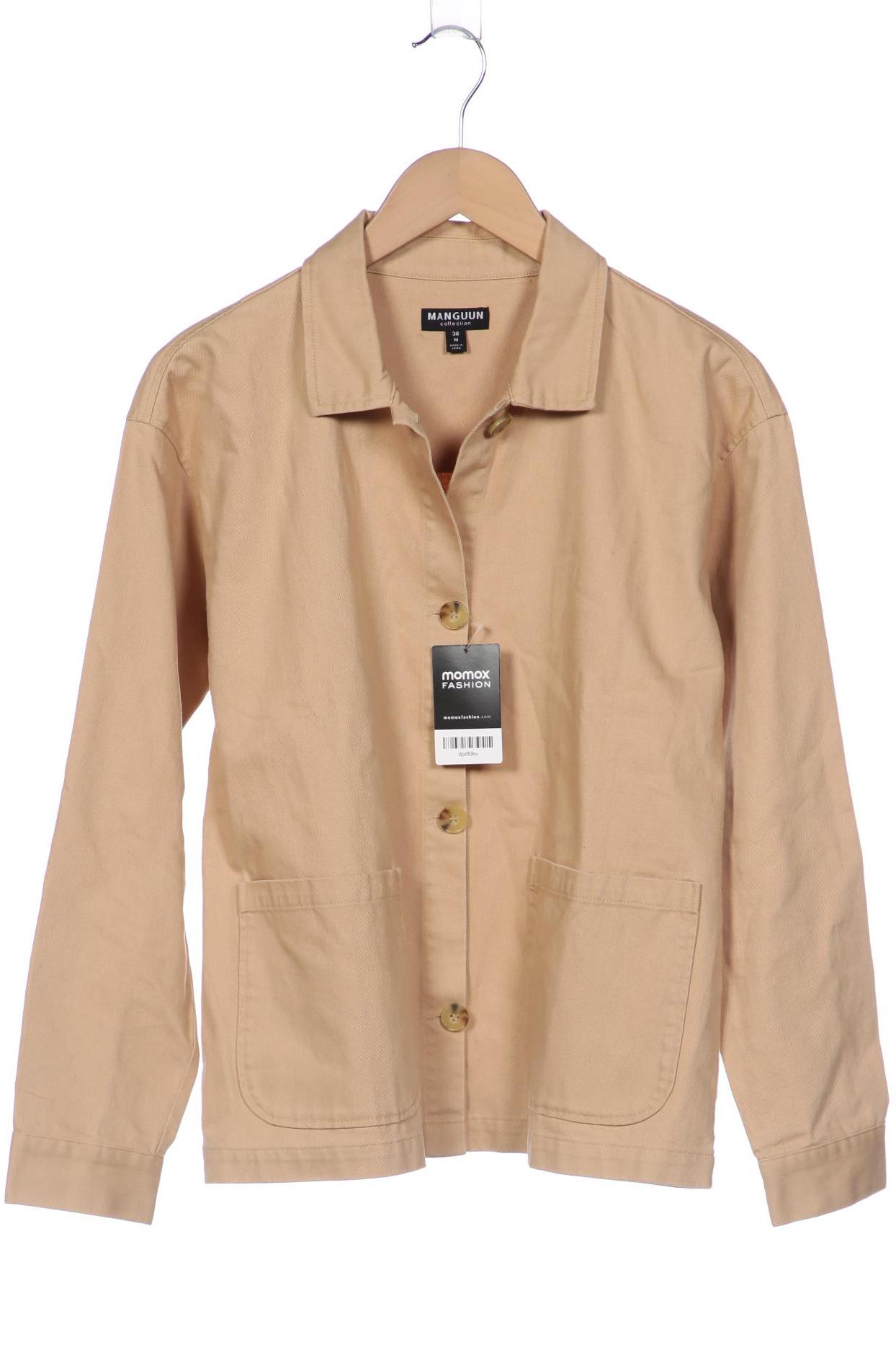 

Manguun Damen Jacke, beige, Gr. 38
