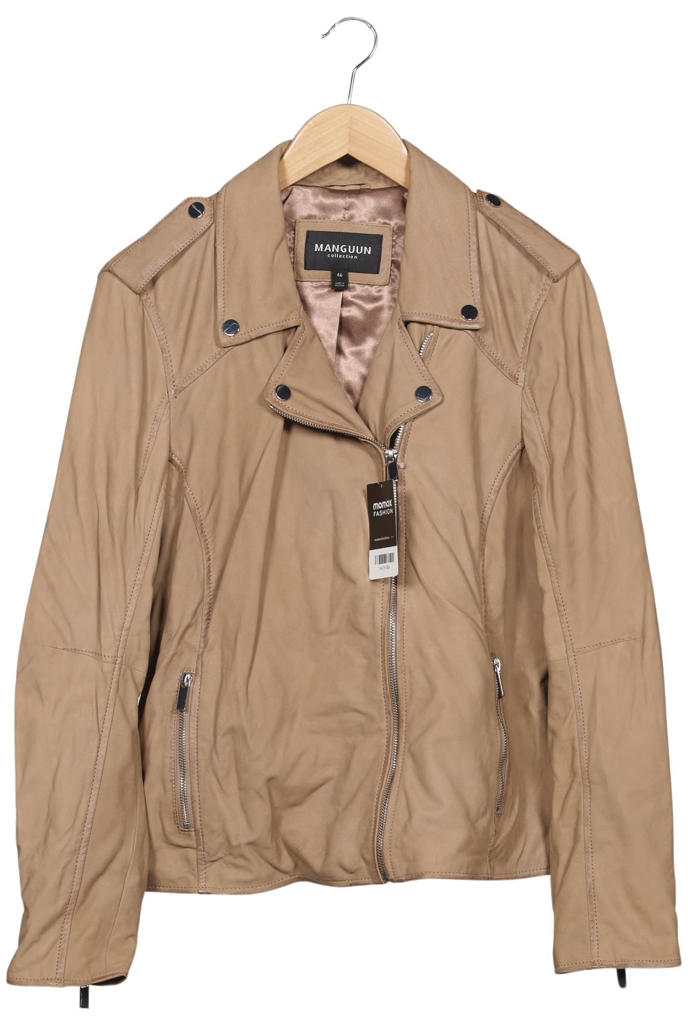

Manguun Damen Jacke, beige, Gr. 46