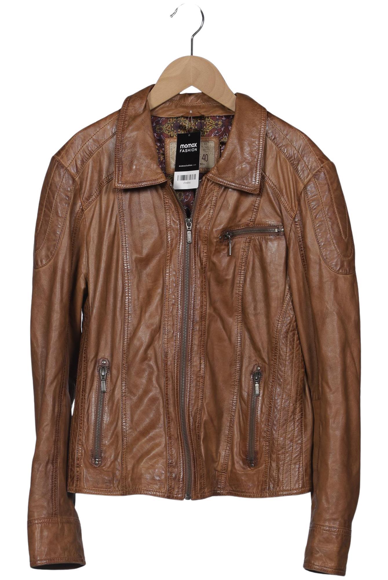 

Manguun Damen Jacke, braun, Gr. 40