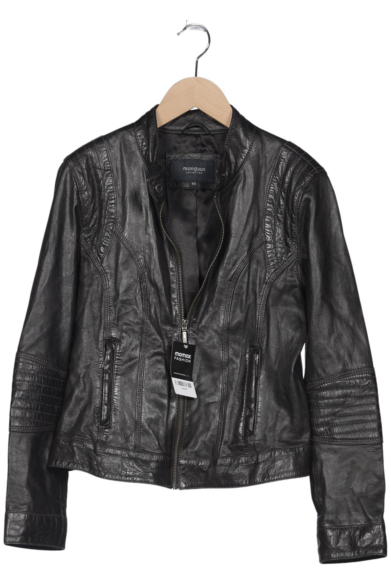 

Manguun Damen Jacke, schwarz, Gr. 40