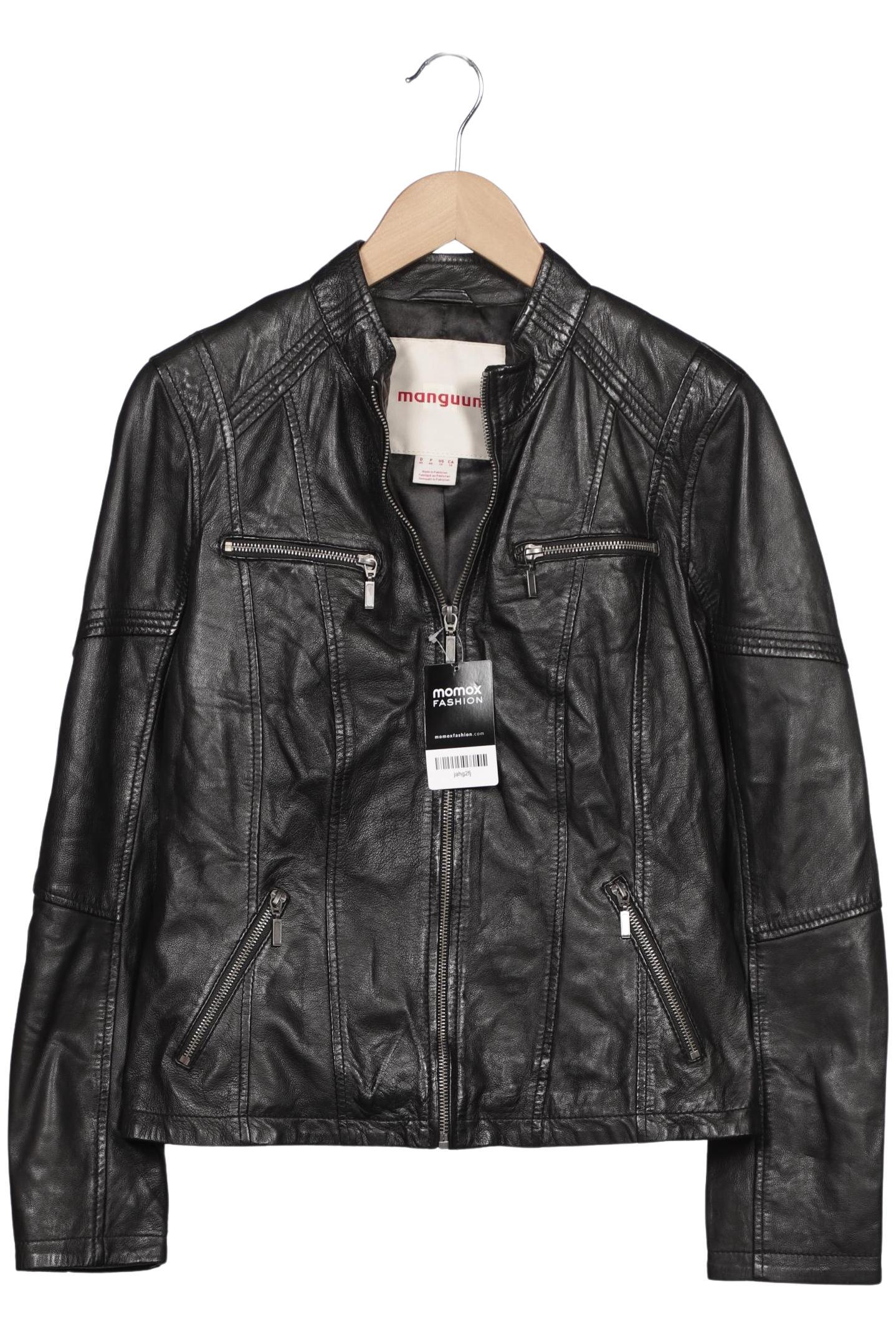 

Manguun Damen Jacke, schwarz, Gr. 42