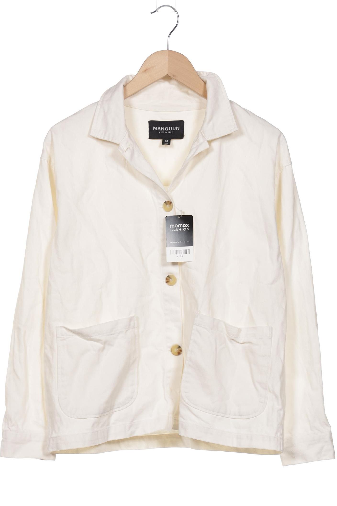 

Manguun Damen Jacke, cremeweiß, Gr. 38