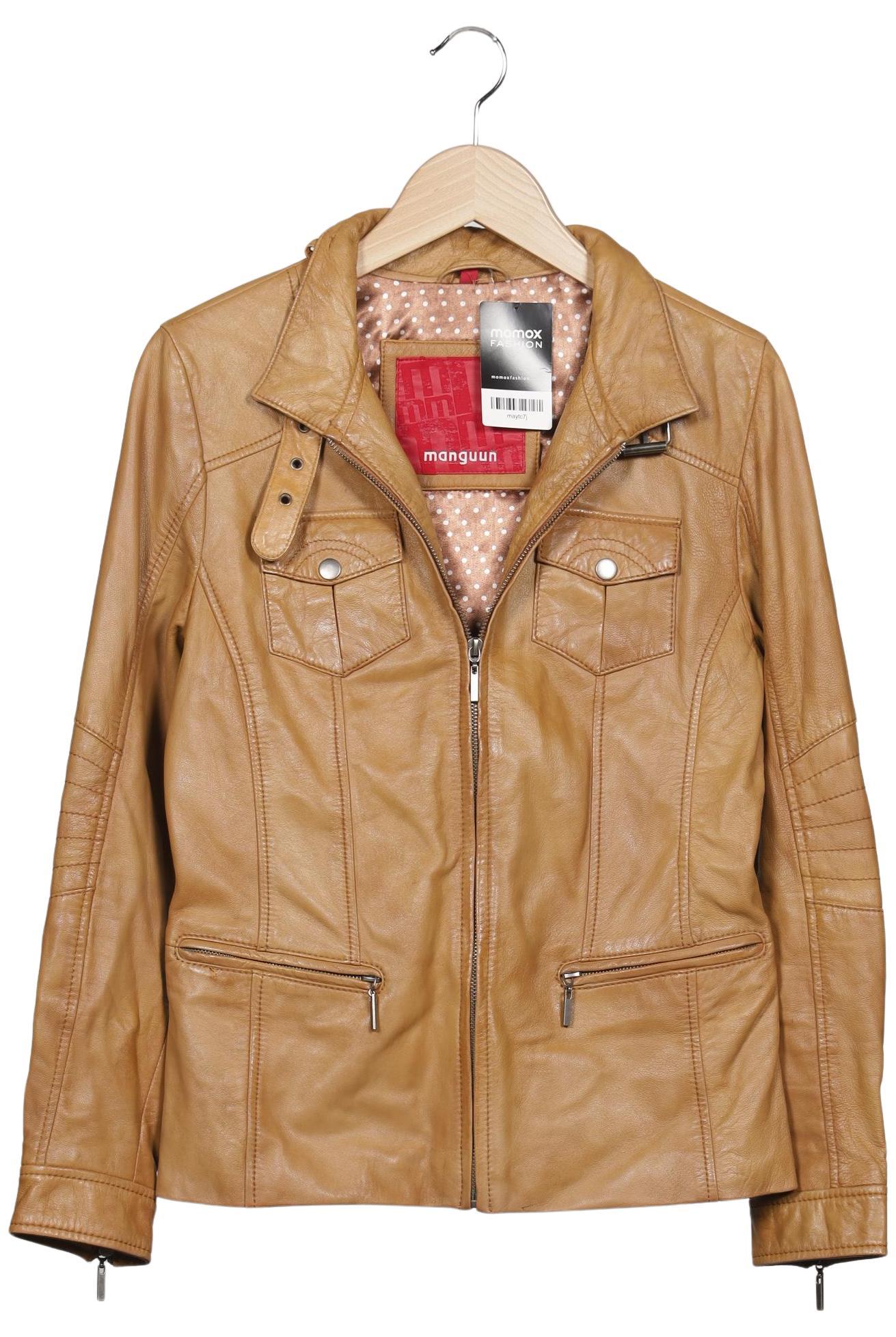 

Manguun Damen Jacke, beige, Gr. 40