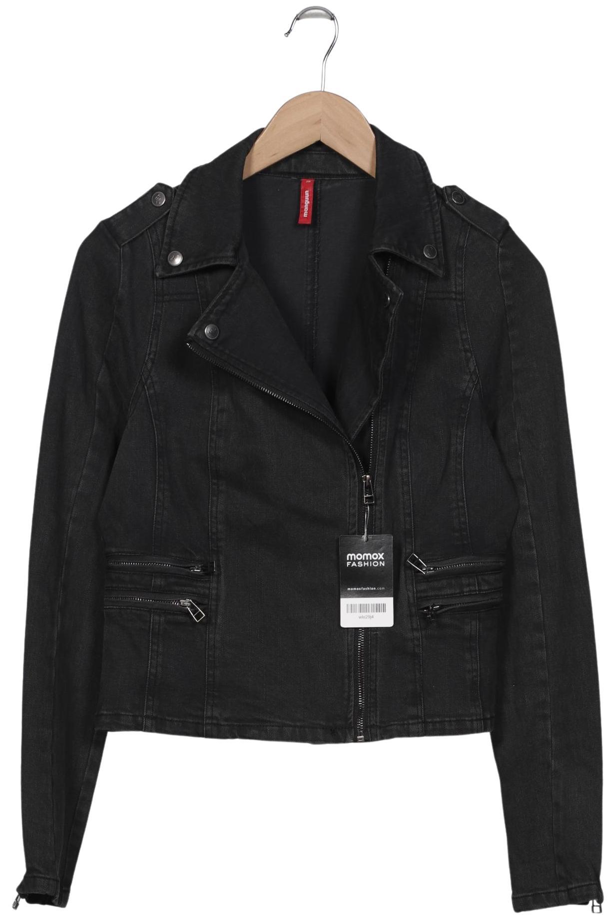 

Manguun Damen Jacke, schwarz, Gr. 38