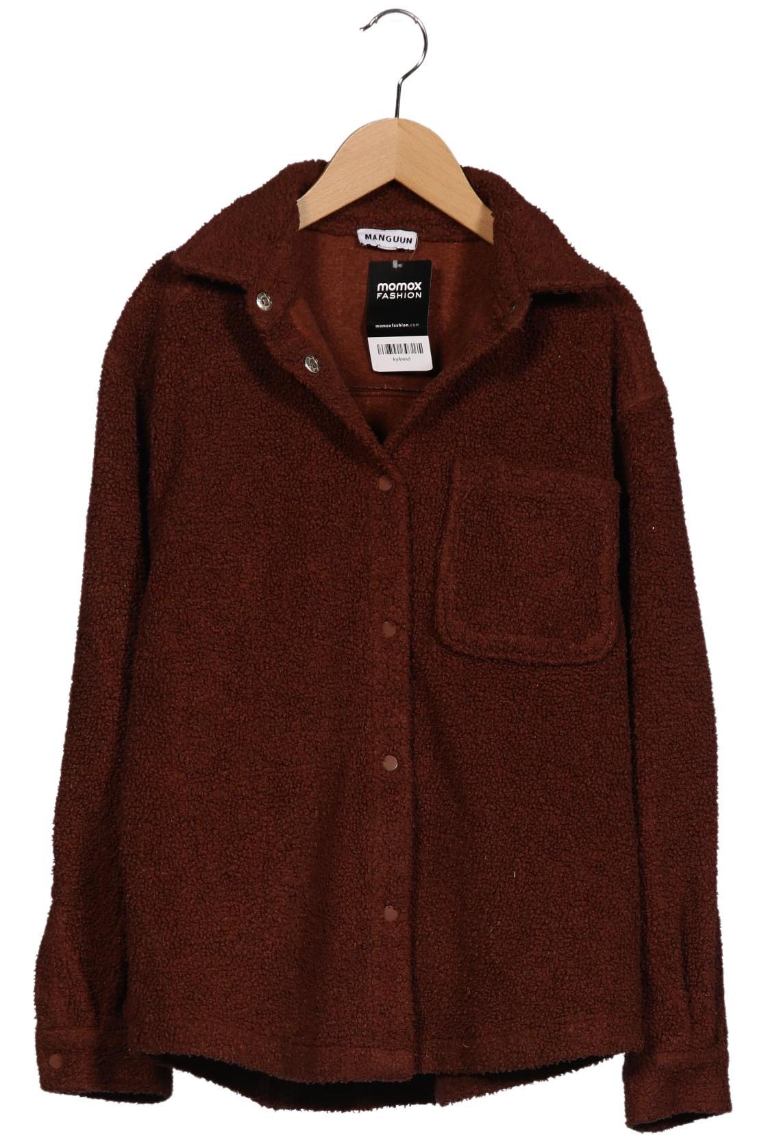 

Manguun Damen Jacke, braun, Gr. 36