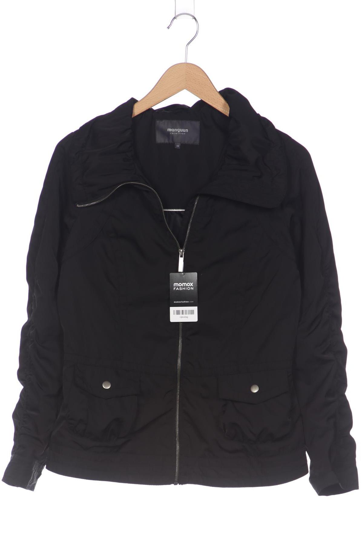 

Manguun Damen Jacke, schwarz, Gr. 36