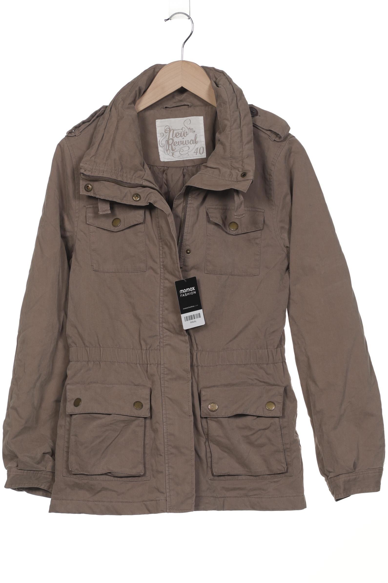 

Manguun Damen Jacke, beige, Gr. 40