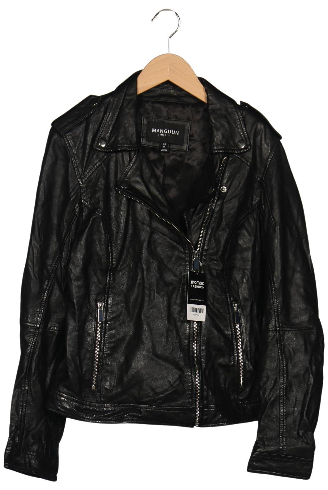 

Manguun Damen Jacke, schwarz, Gr. 40