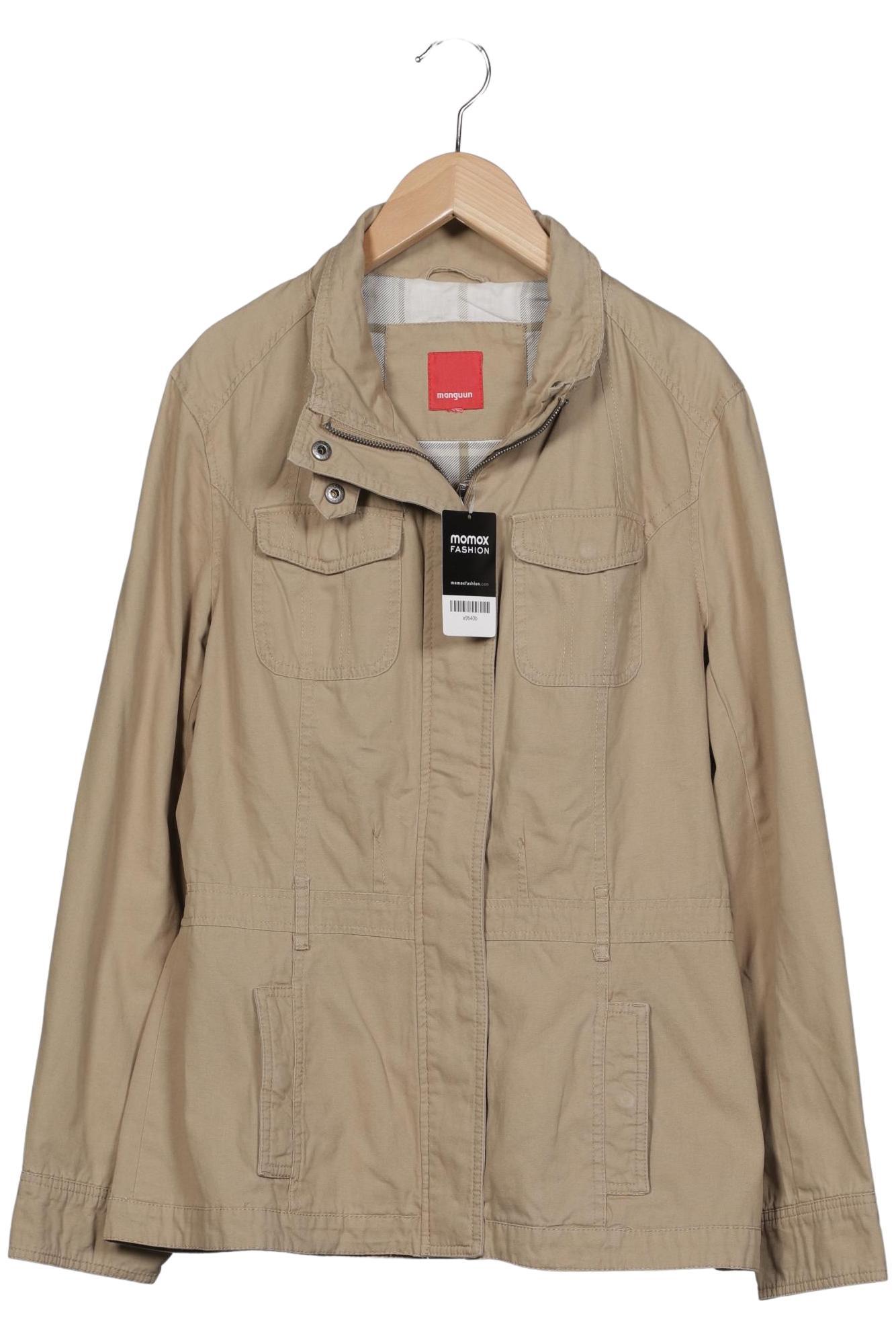 

Manguun Damen Jacke, beige, Gr. 42