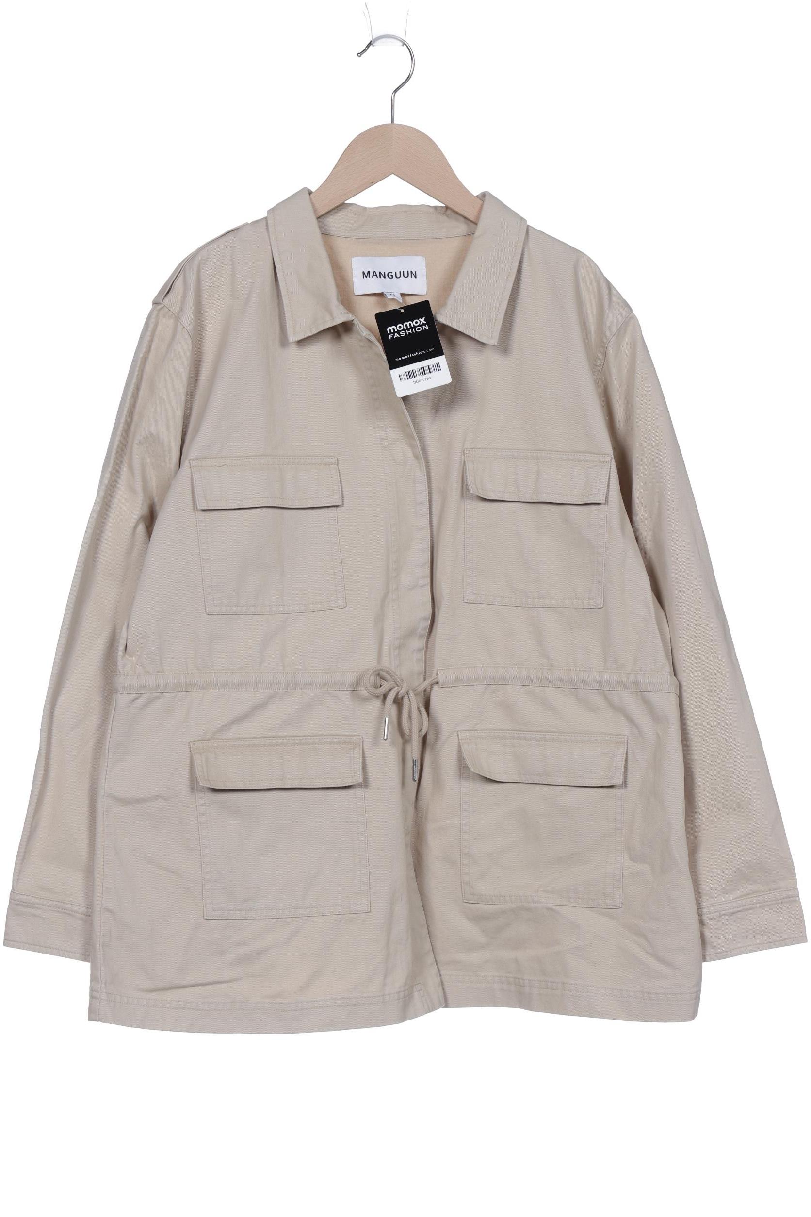

Manguun Damen Jacke, beige, Gr. 46