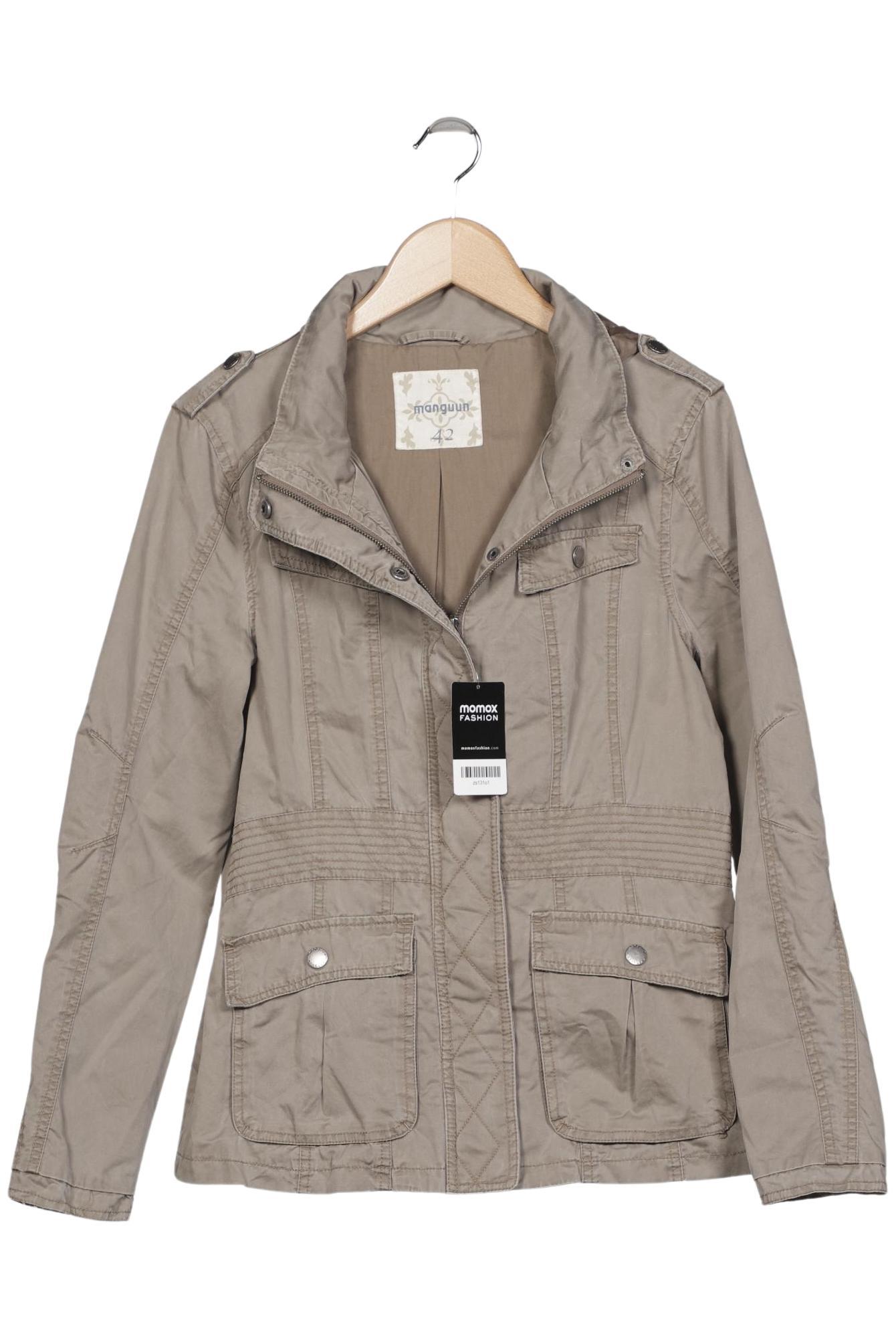 

Manguun Damen Jacke, beige, Gr. 42