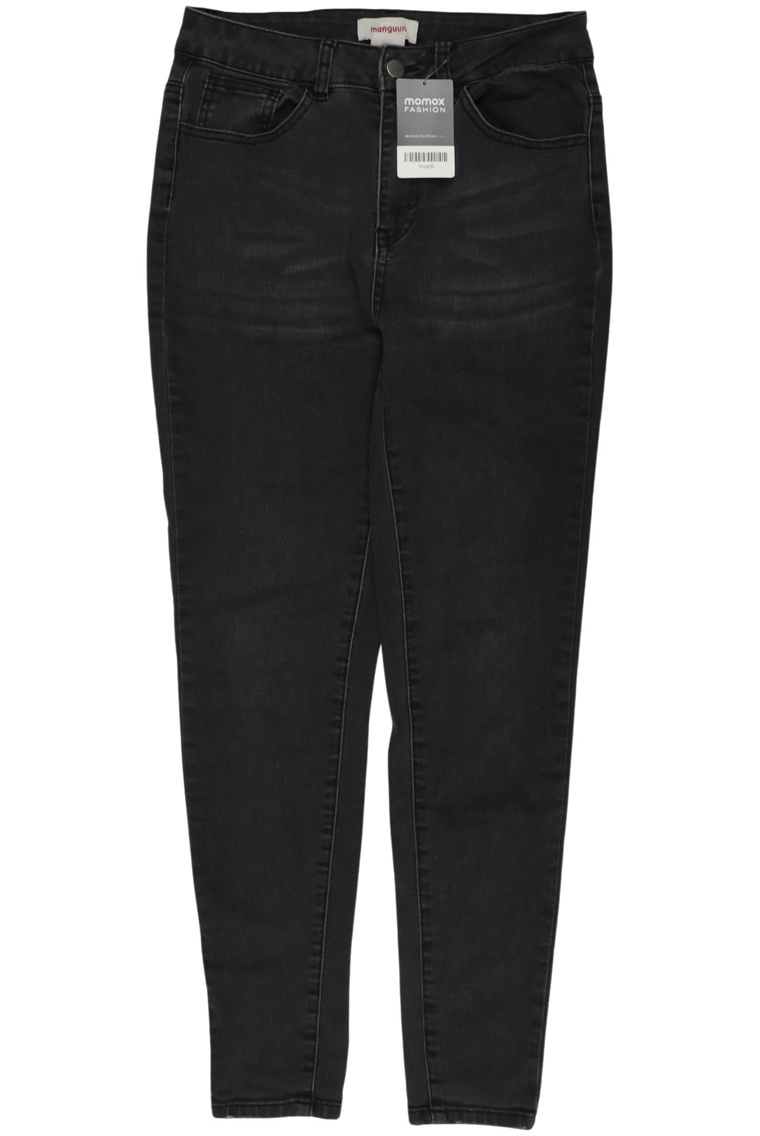 

Manguun Damen Jeans, schwarz, Gr. 36