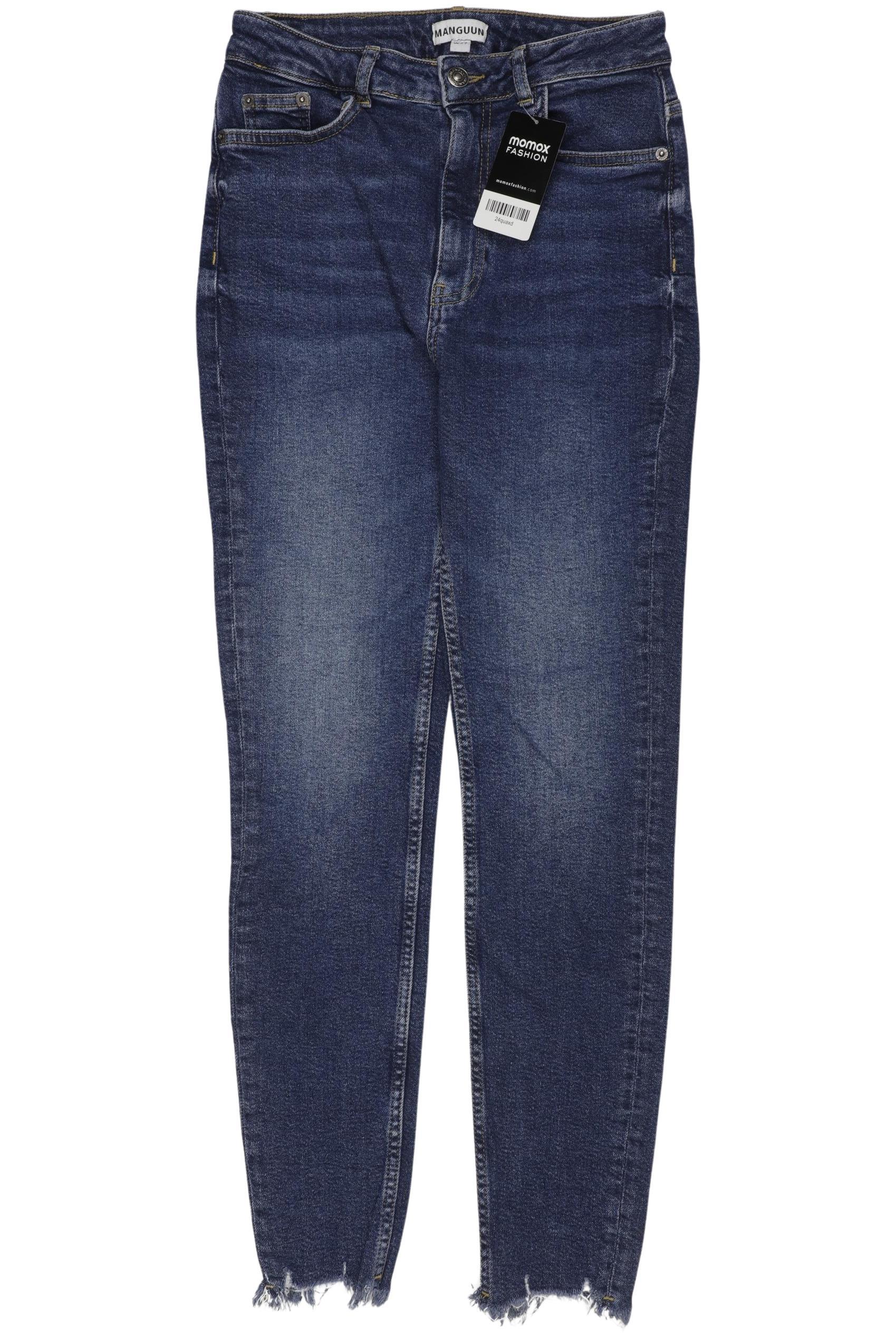 

Manguun Damen Jeans, blau, Gr. 27