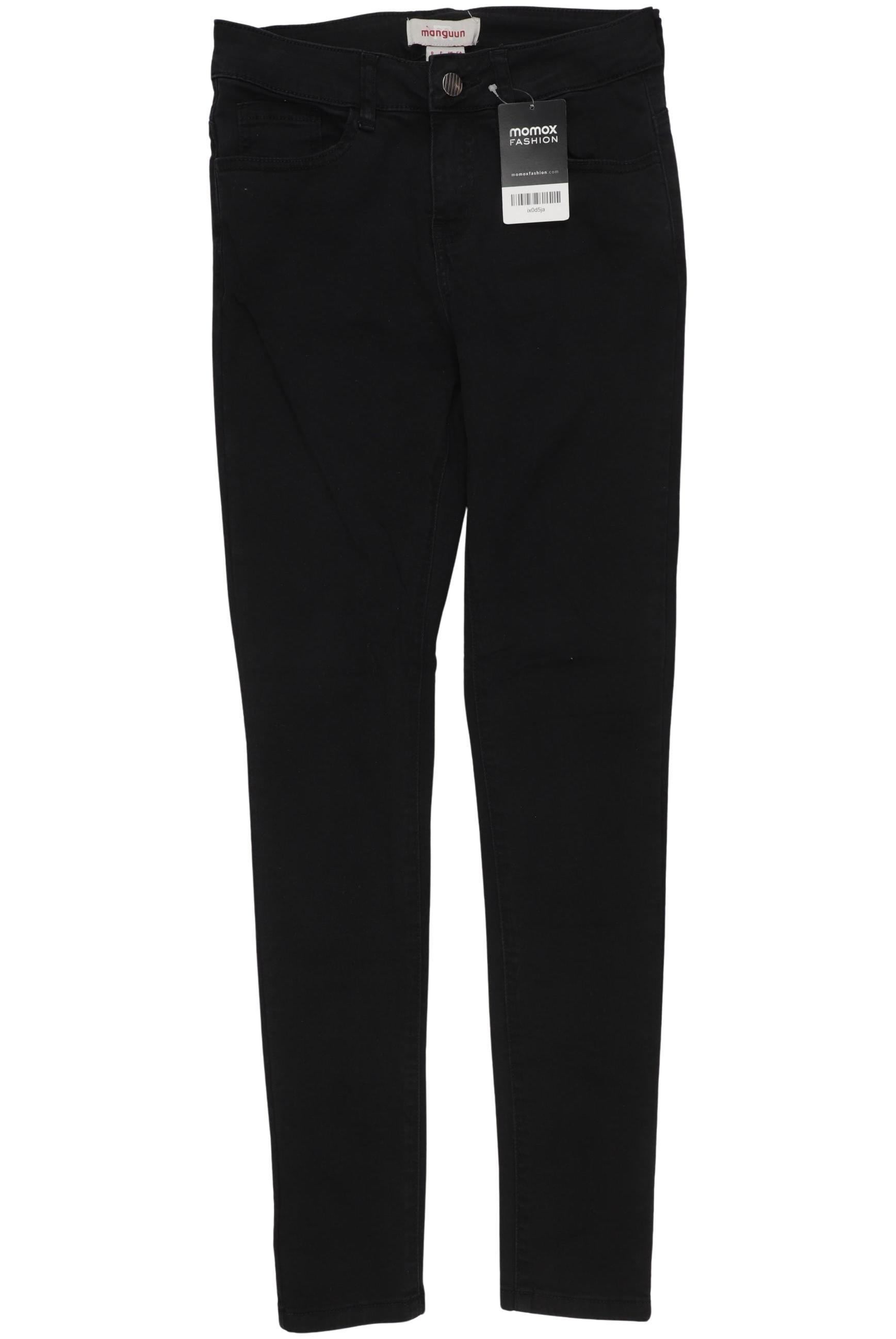 

Manguun Damen Jeans, schwarz, Gr. 34